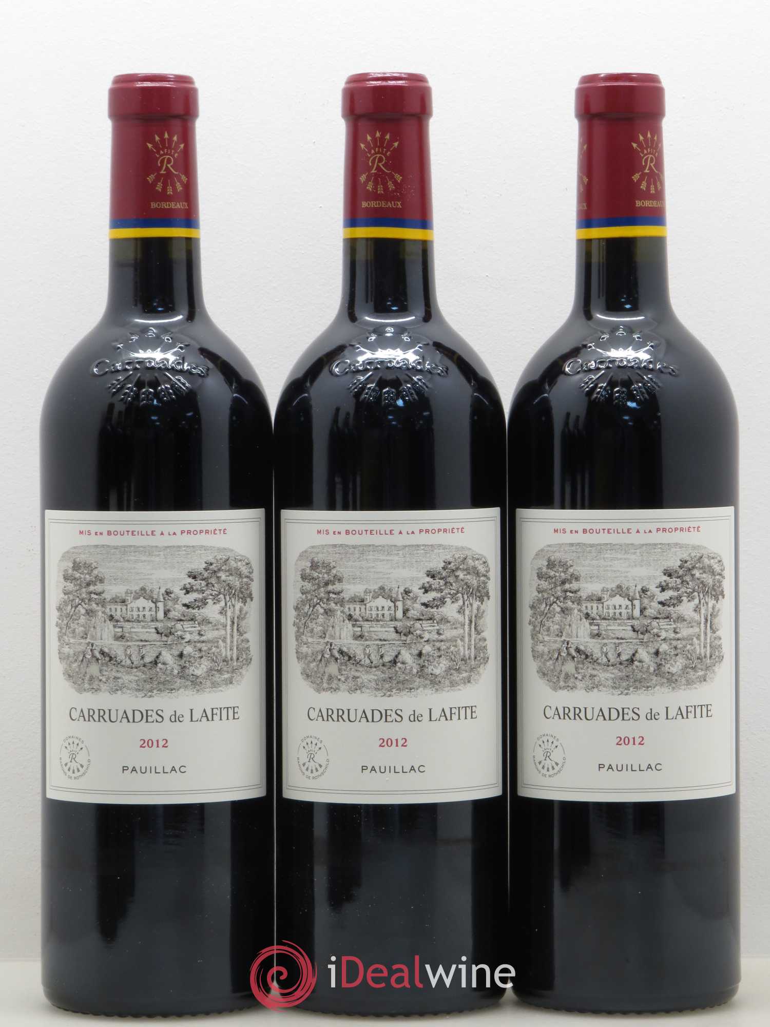 Carruades de Lafite Rothschild Second Vin 2012 - Lot de 12 bouteilles - 1