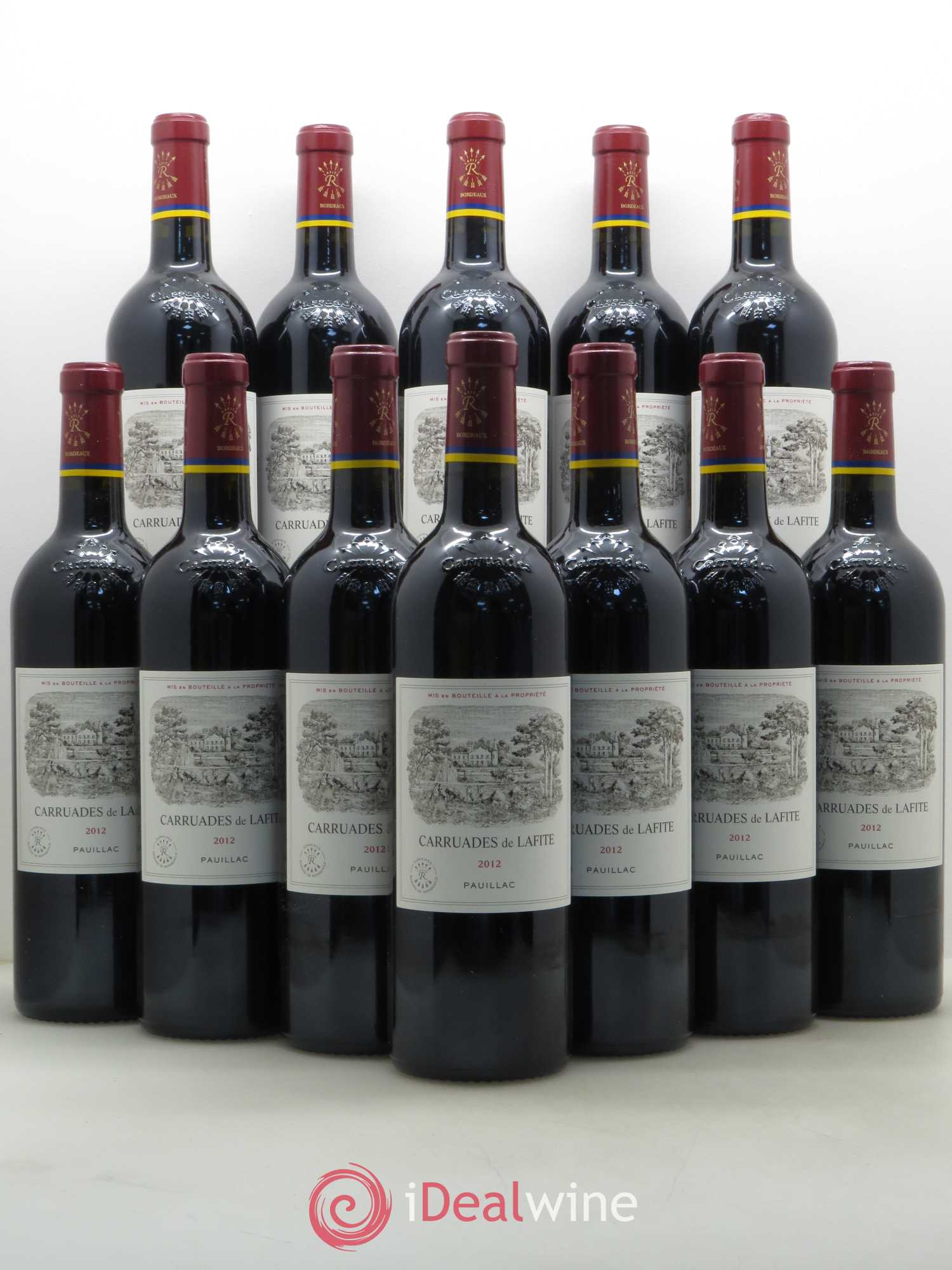 Carruades de Lafite Rothschild Second Vin 2012 - Lot de 12 bouteilles - 0
