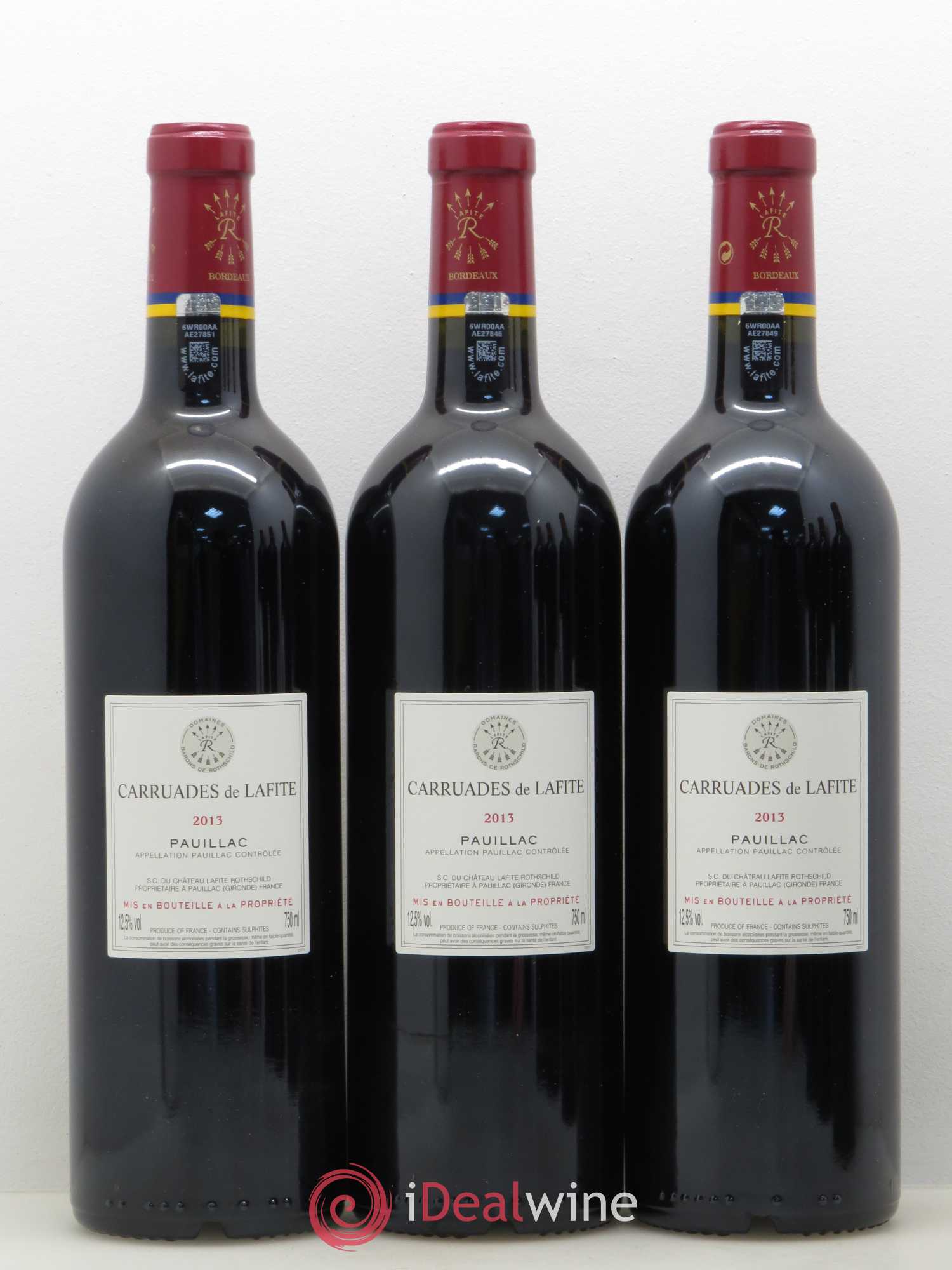 Carruades de Lafite Rothschild Second Vin 2013 - Lot de 6 bouteilles - 2