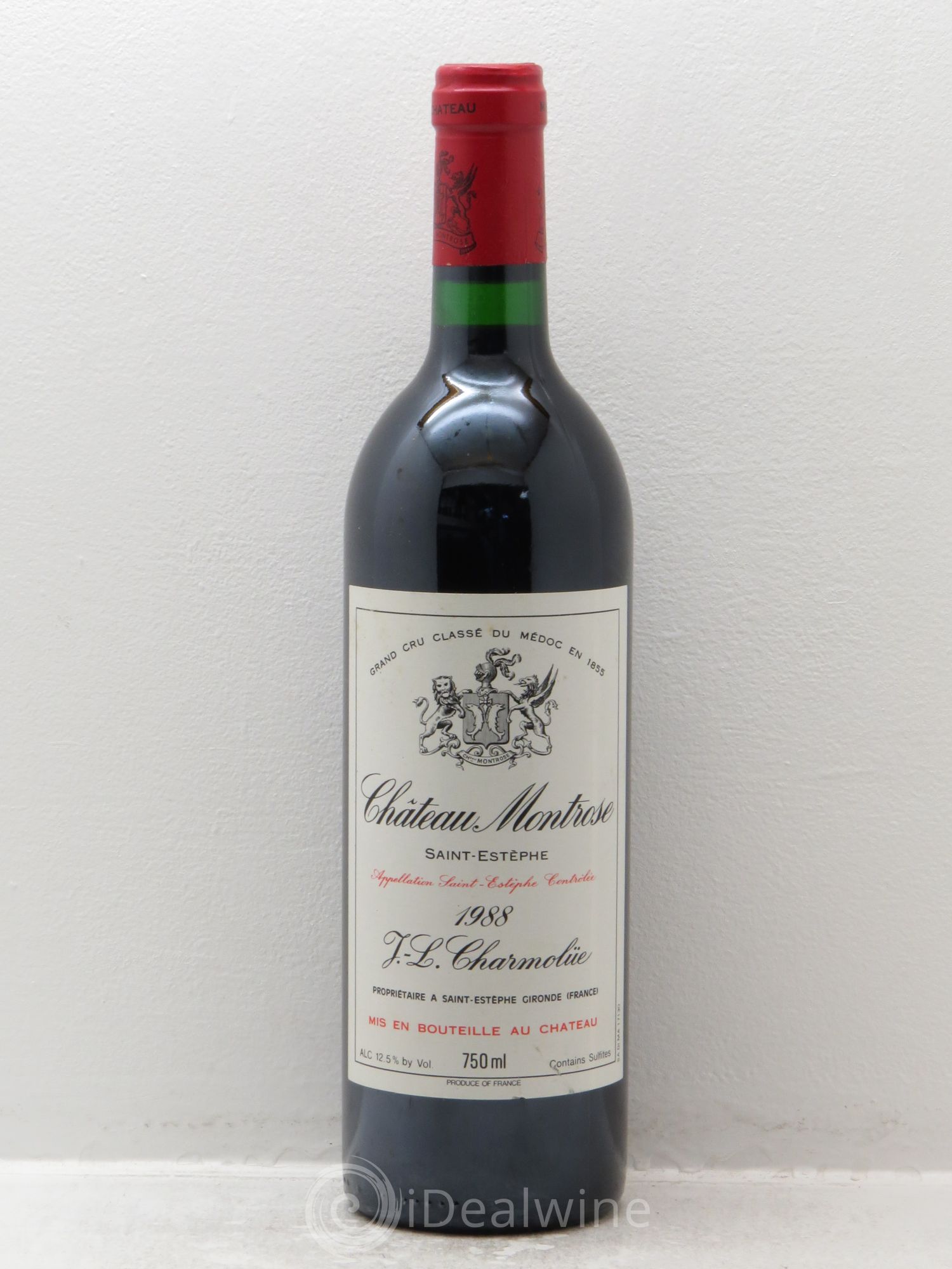 Château Montrose 2ème Grand Cru Classé 1988 - Lot de 1 bouteille - 0