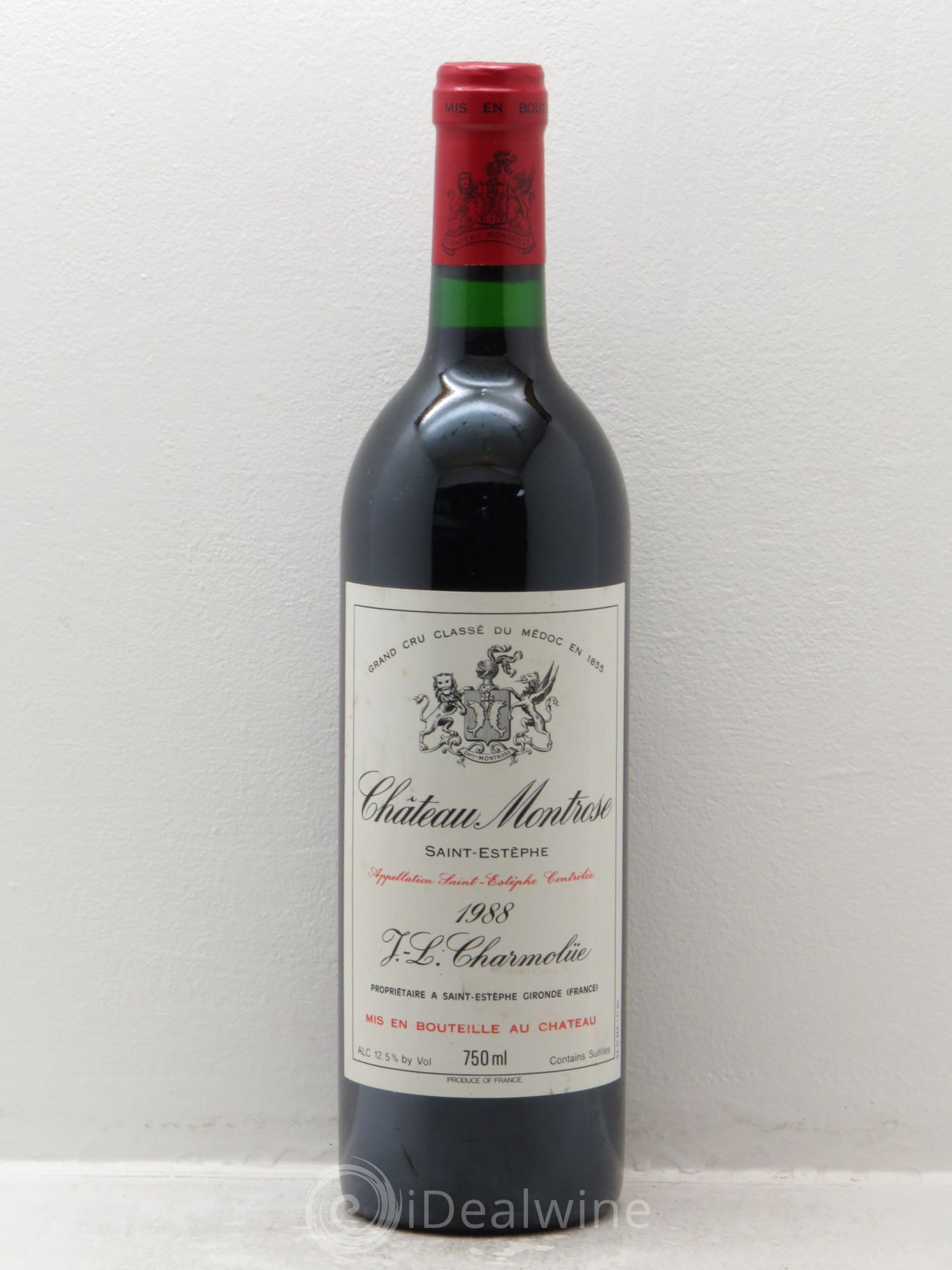 Château Montrose 2ème Grand Cru Classé 1988 - Lot de 1 bouteille - 0