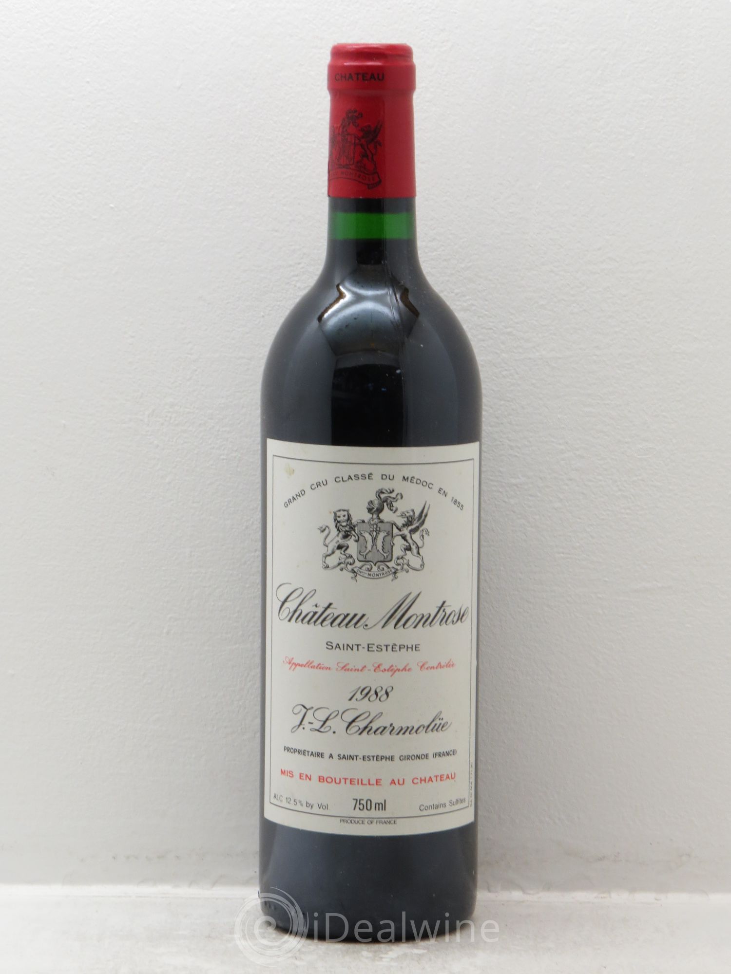 Château Montrose 2ème Grand Cru Classé 1988 - Lot de 1 bouteille - 0