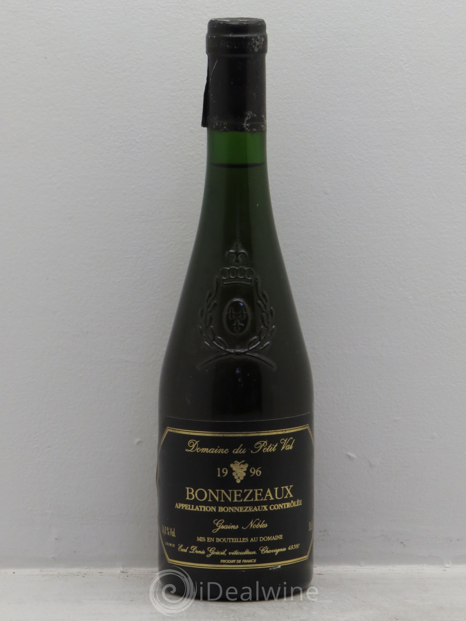 Bonnezeaux Les Eaux - Domaine du Petit Val (50cl) 1996 - Lotto di 1 bottiglia - 0