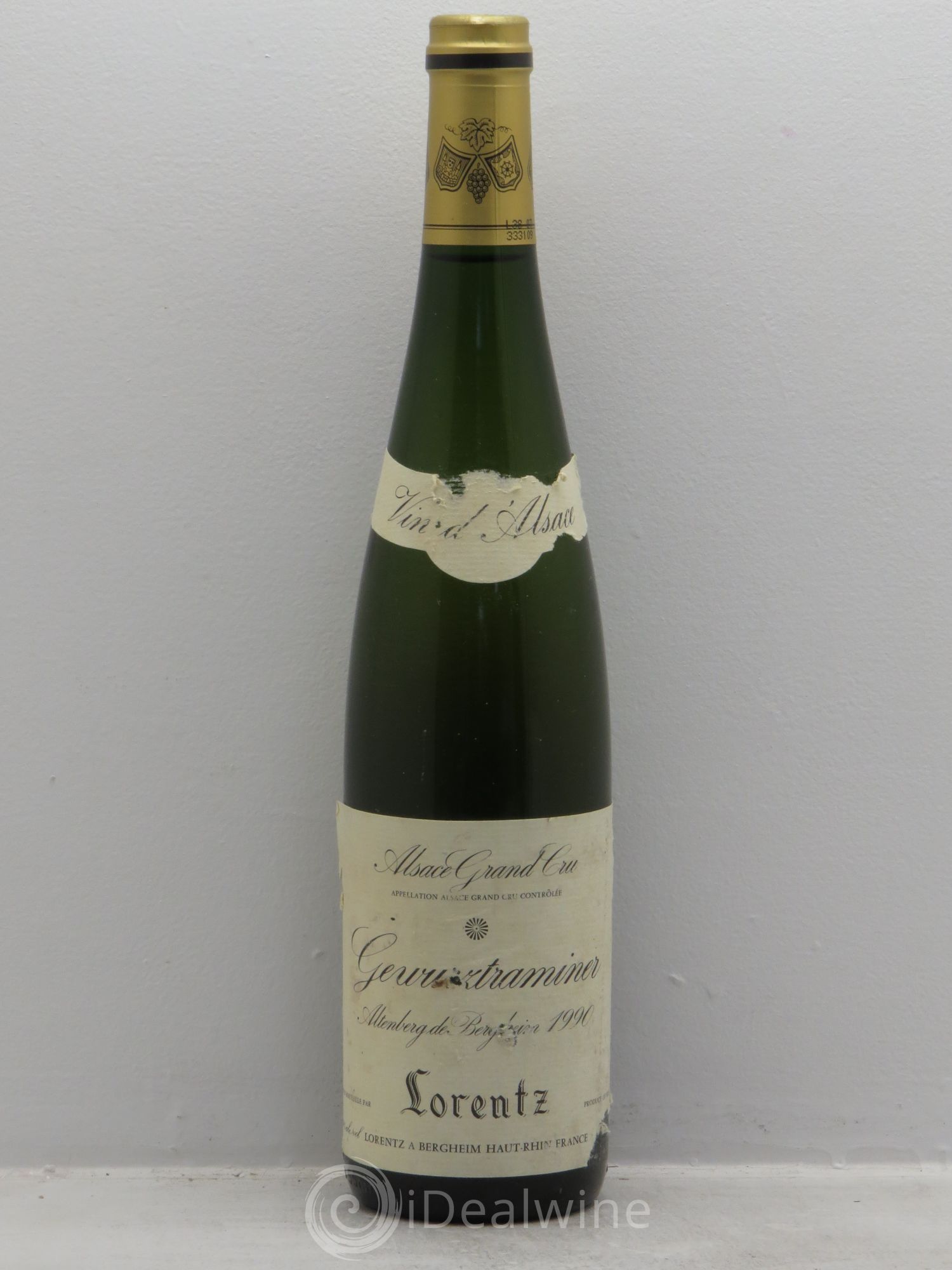 Gewurztraminer Altenberg de Bergheim - Lorentz 1990 - Posten von 1 Flasche - 0