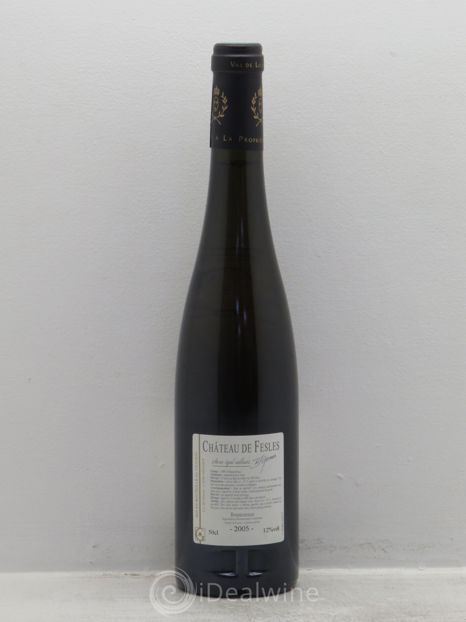 Bonnezeaux Château de Fesles (50cl) 2005 - Lotto di 1 bottiglia - 1