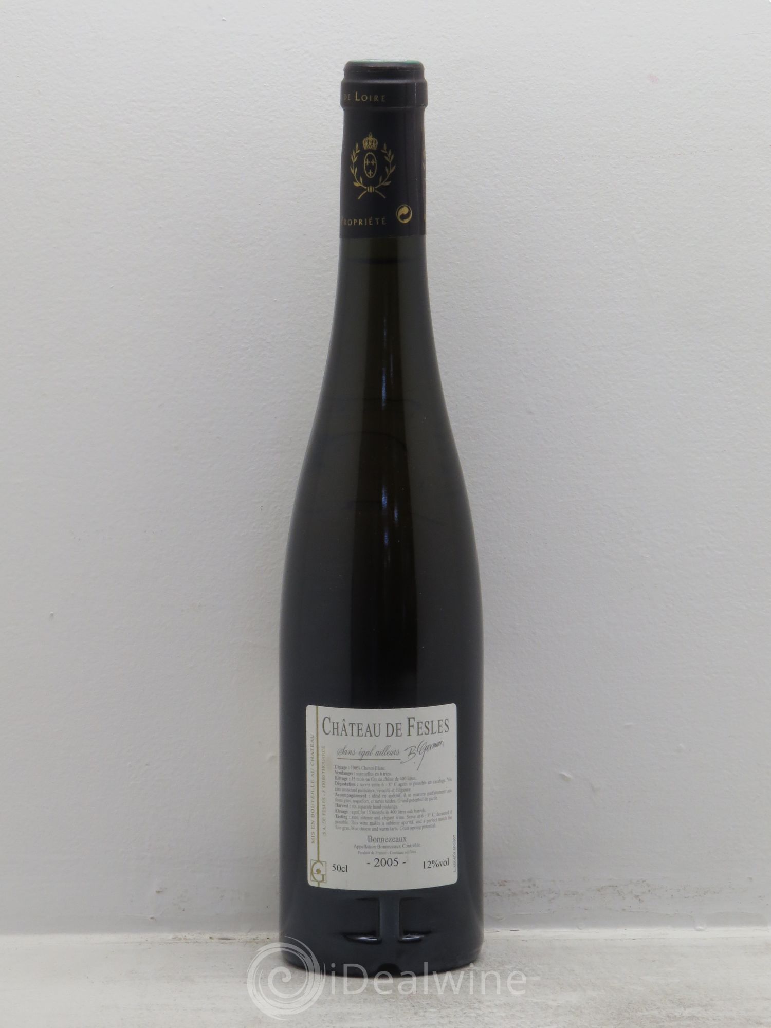 Bonnezeaux Château de Fesles (50cl) 2005 - Lotto di 1 bottiglia - 1