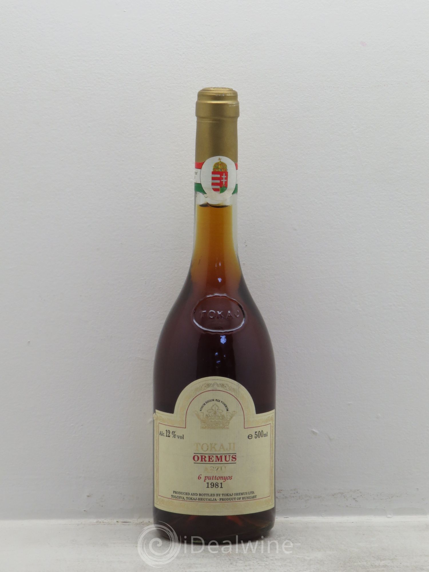 Tokaji Oremus Aszu 6 Puttonyos (50cl) 1981 - Posten von 1 Flasche - 0