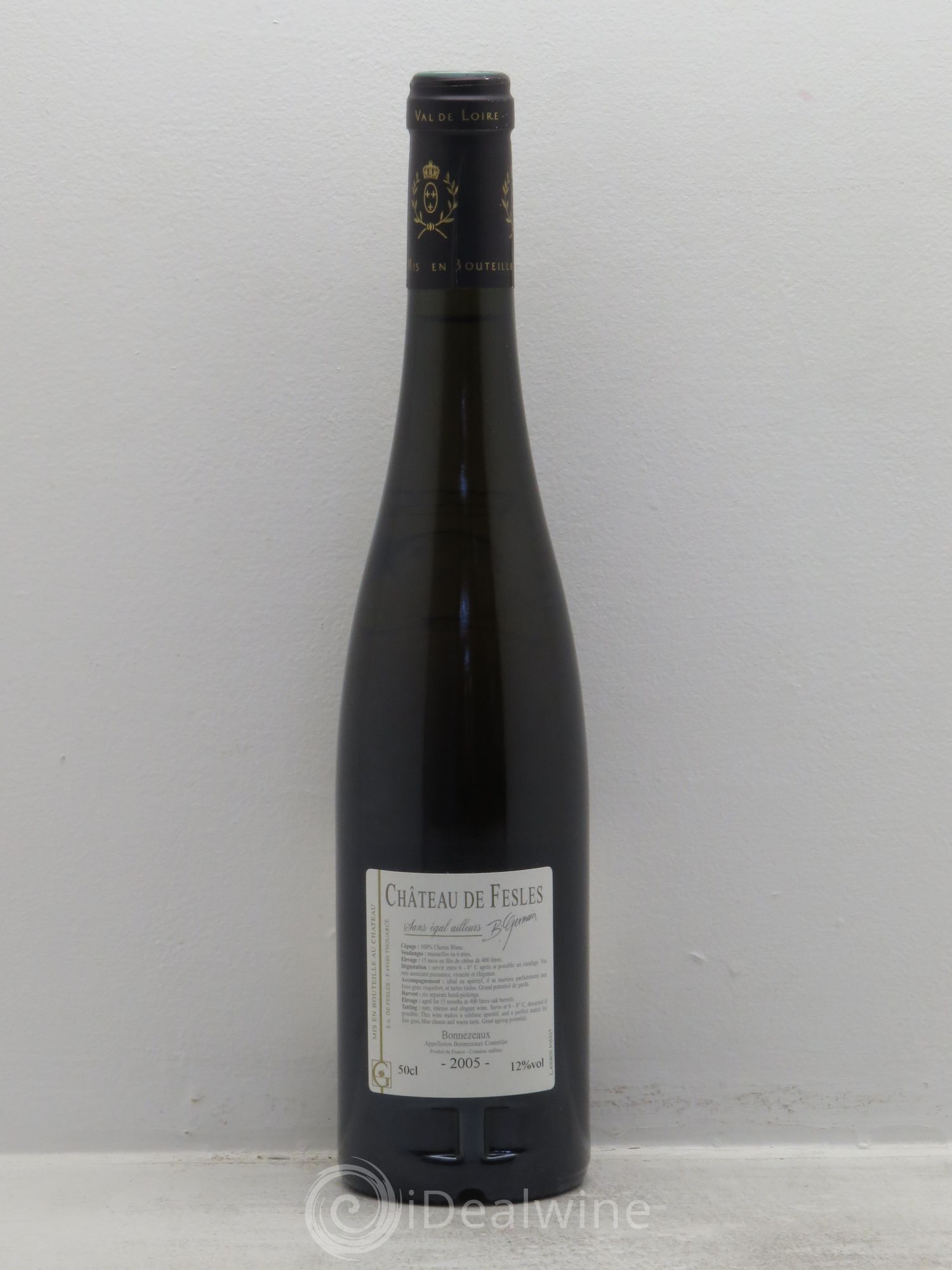 Bonnezeaux Château de Fesles (50cl) 2005 - Lotto di 1 bottiglia - 1