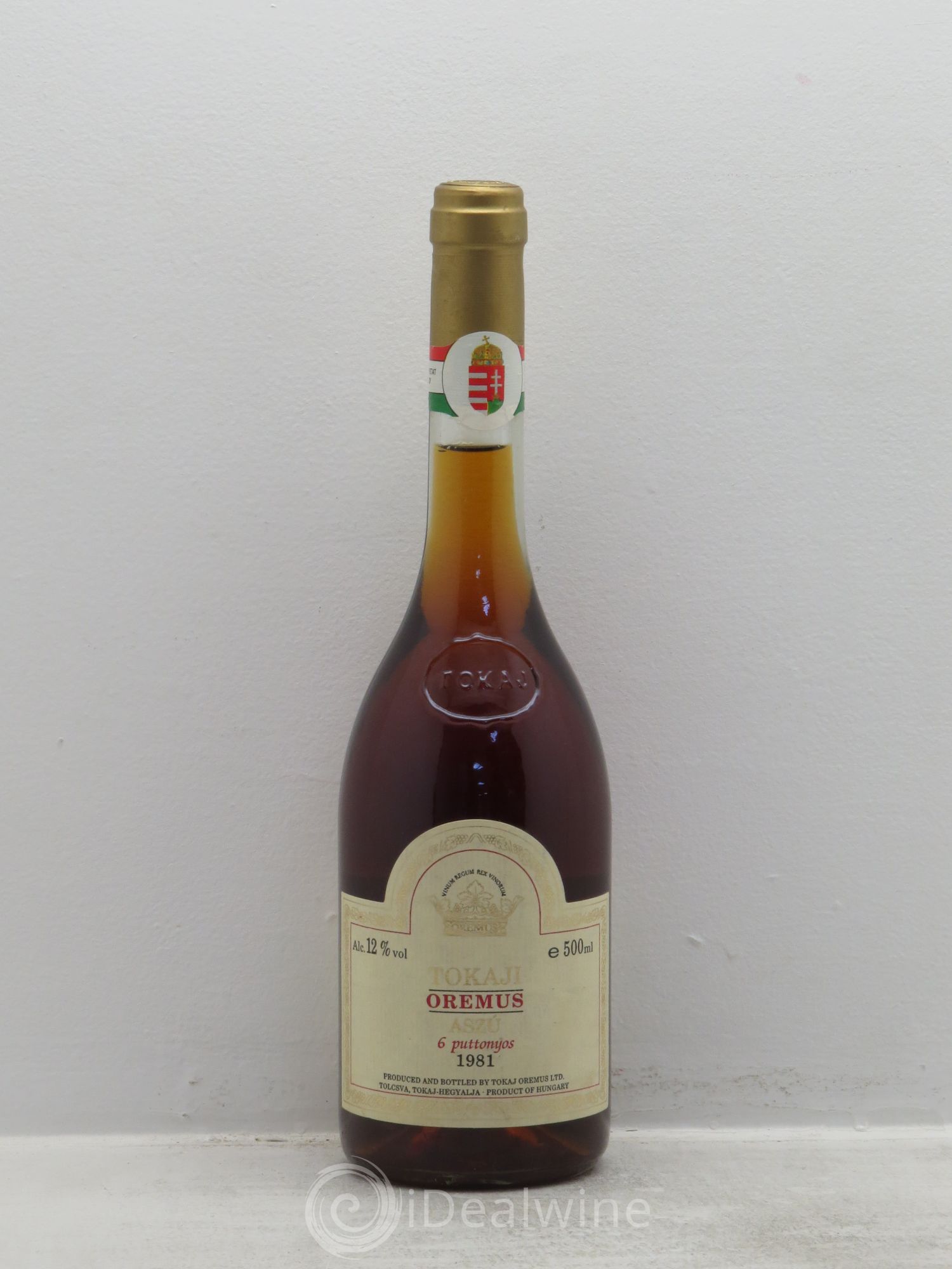 Tokaji Oremus Aszu 6 Puttonyos (50cl) 1981 - Posten von 1 Flasche - 0
