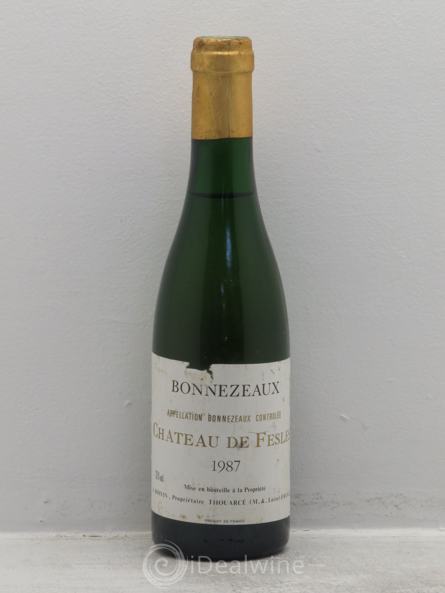 Bonnezeaux Château de Fesles 1987 - Lotto di 1 mezza bottiglia - 0