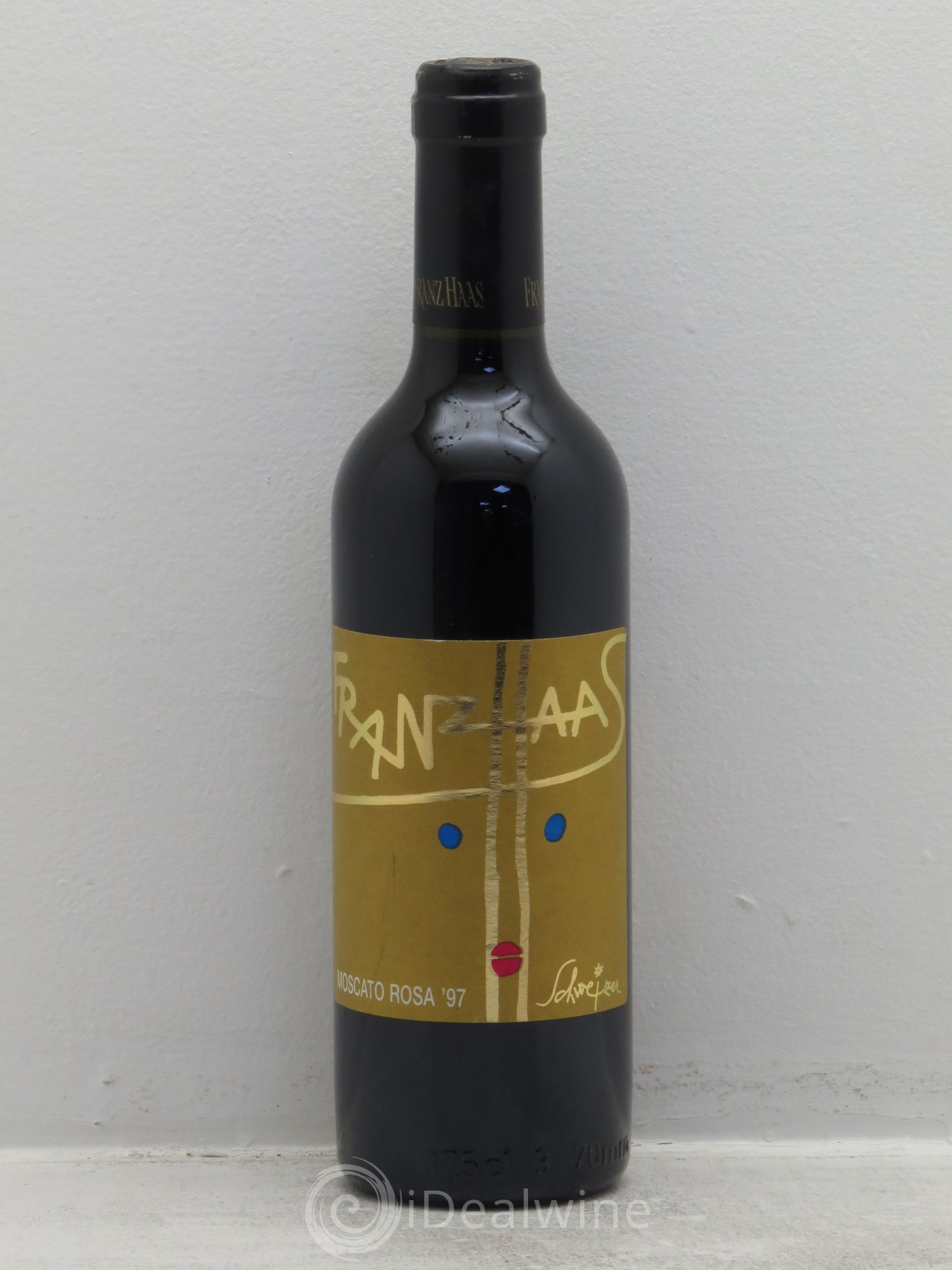 Italie Moscato Rosa Alto Adige Franz Hass 1997 - Posten von 1 Demi-Flasche - 0