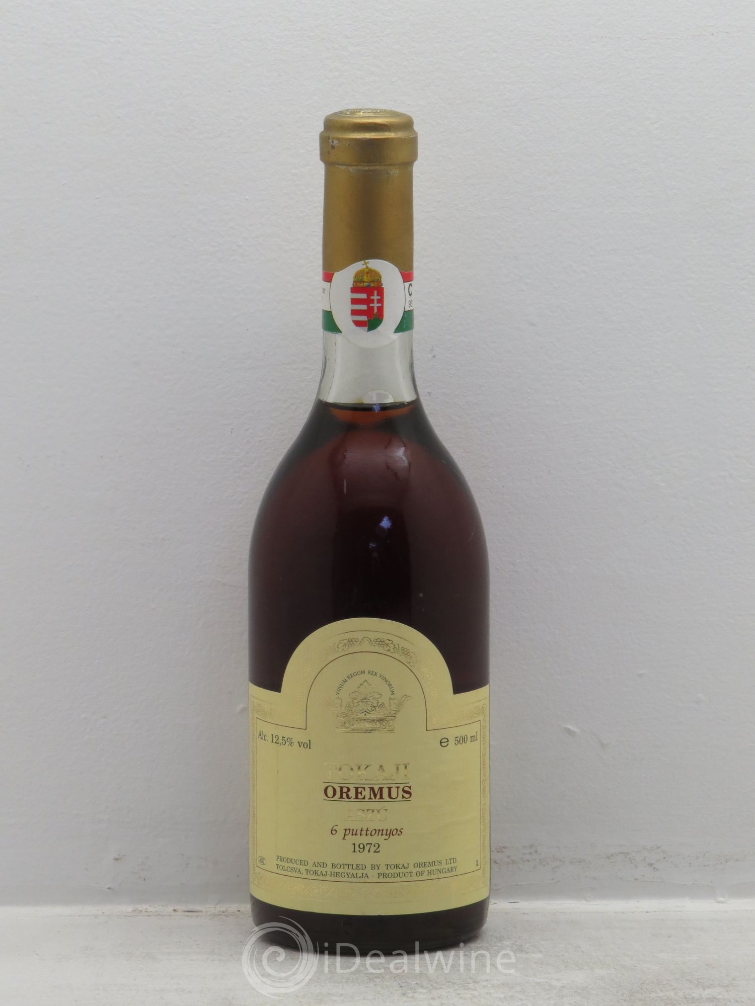 Tokaji Oremus Aszu 6 Puttonyos (50cl) 1972 - Posten von 1 Flasche - 0