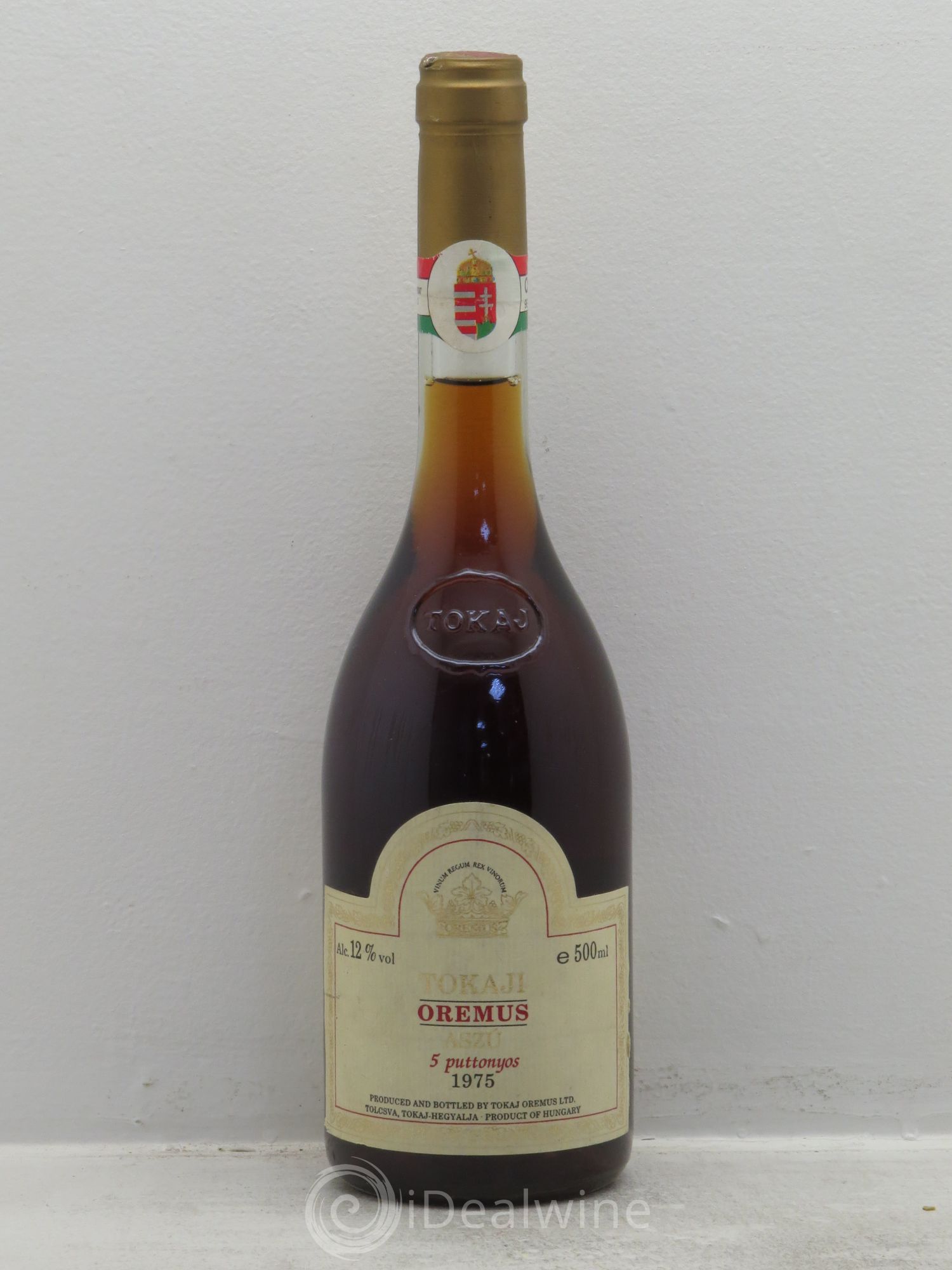 Tokaji Oremus Aszu 5 Puttonyos (50cl) 1975 - Posten von 1 Flasche - 0