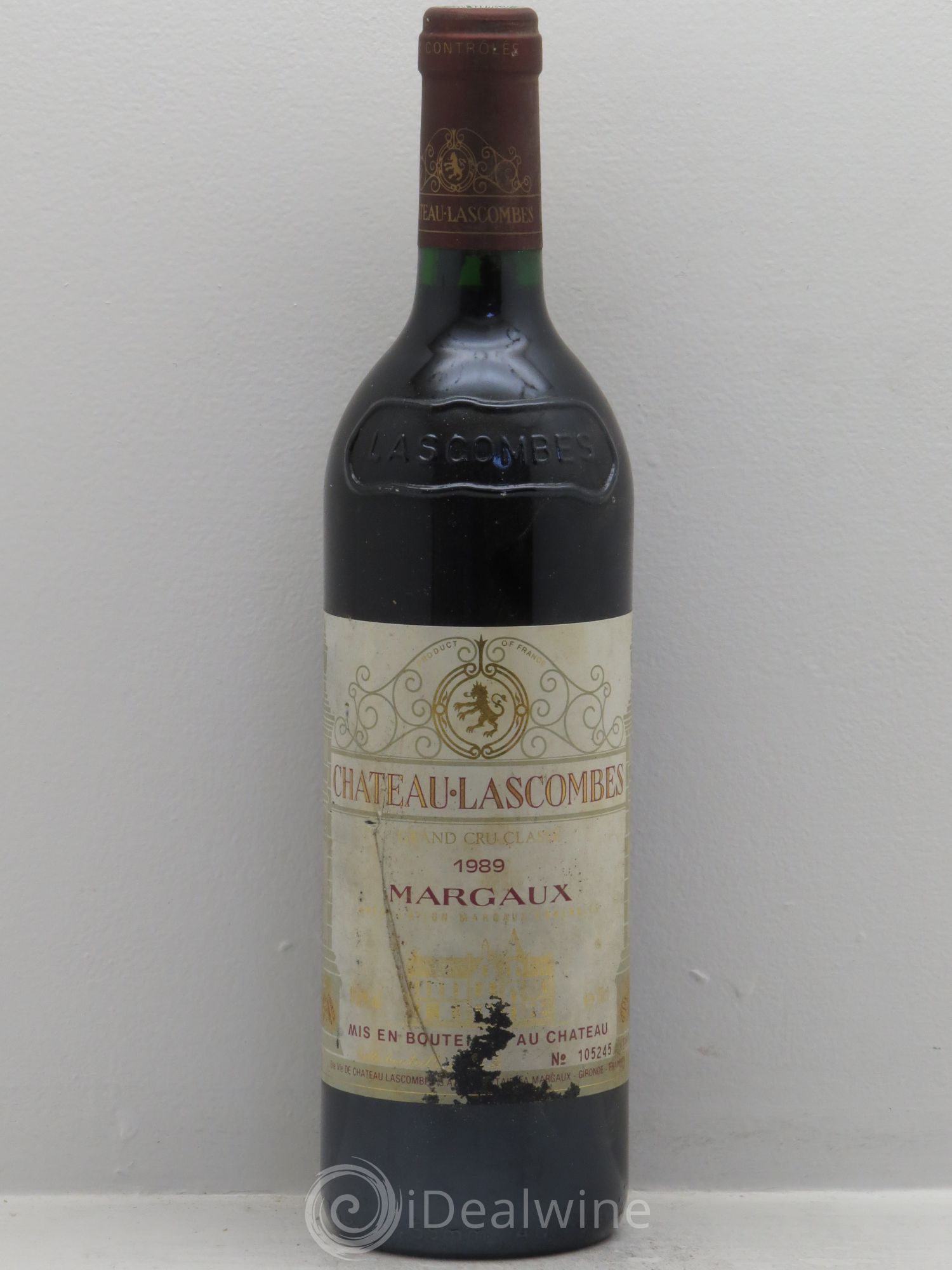 Château Lascombes 2ème Grand Cru Classé 1989 - Lot de 6 bouteilles - 0
