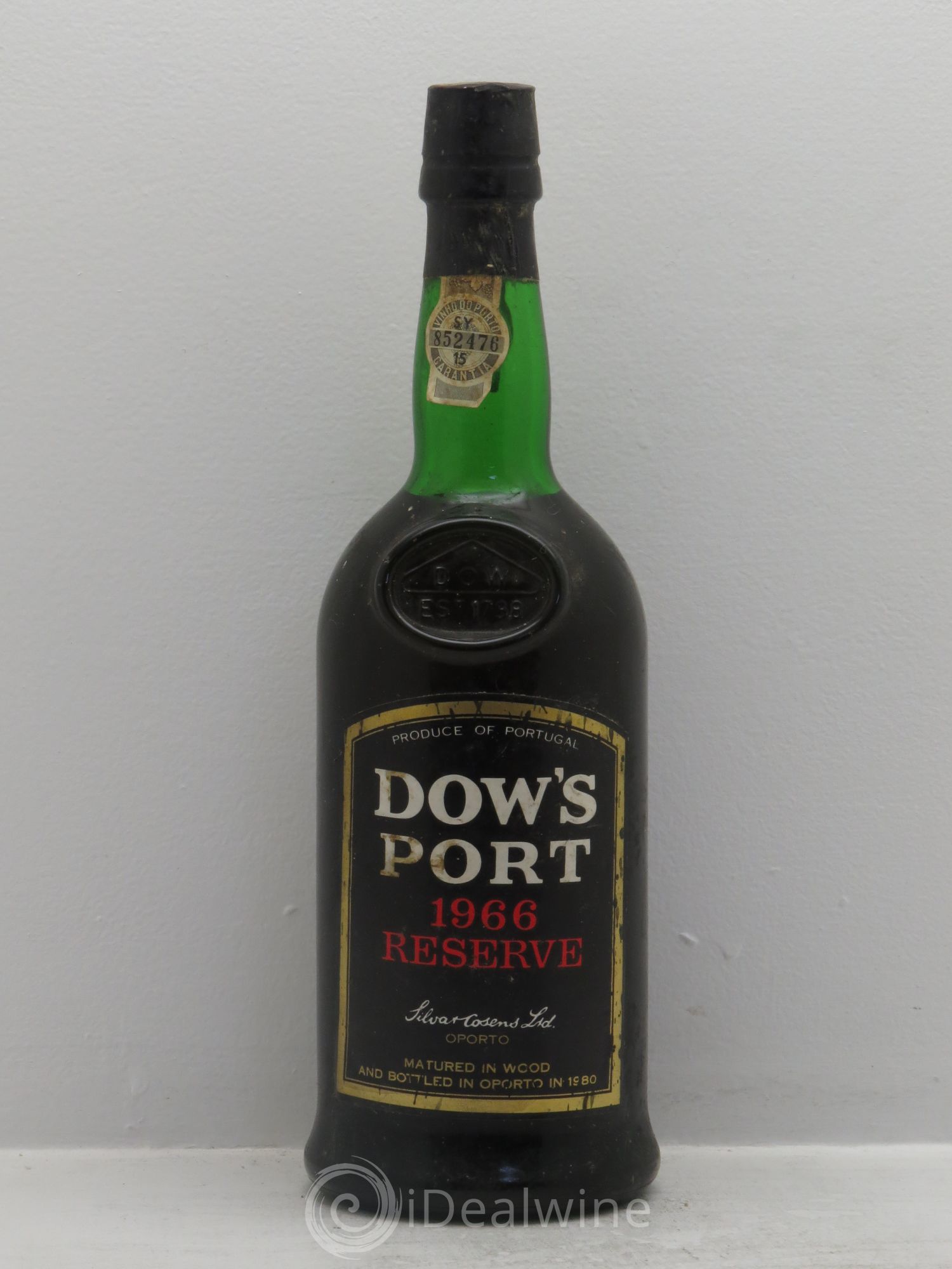 Porto Dow Réserve 1966 - Lot de 1 bouteille - 0