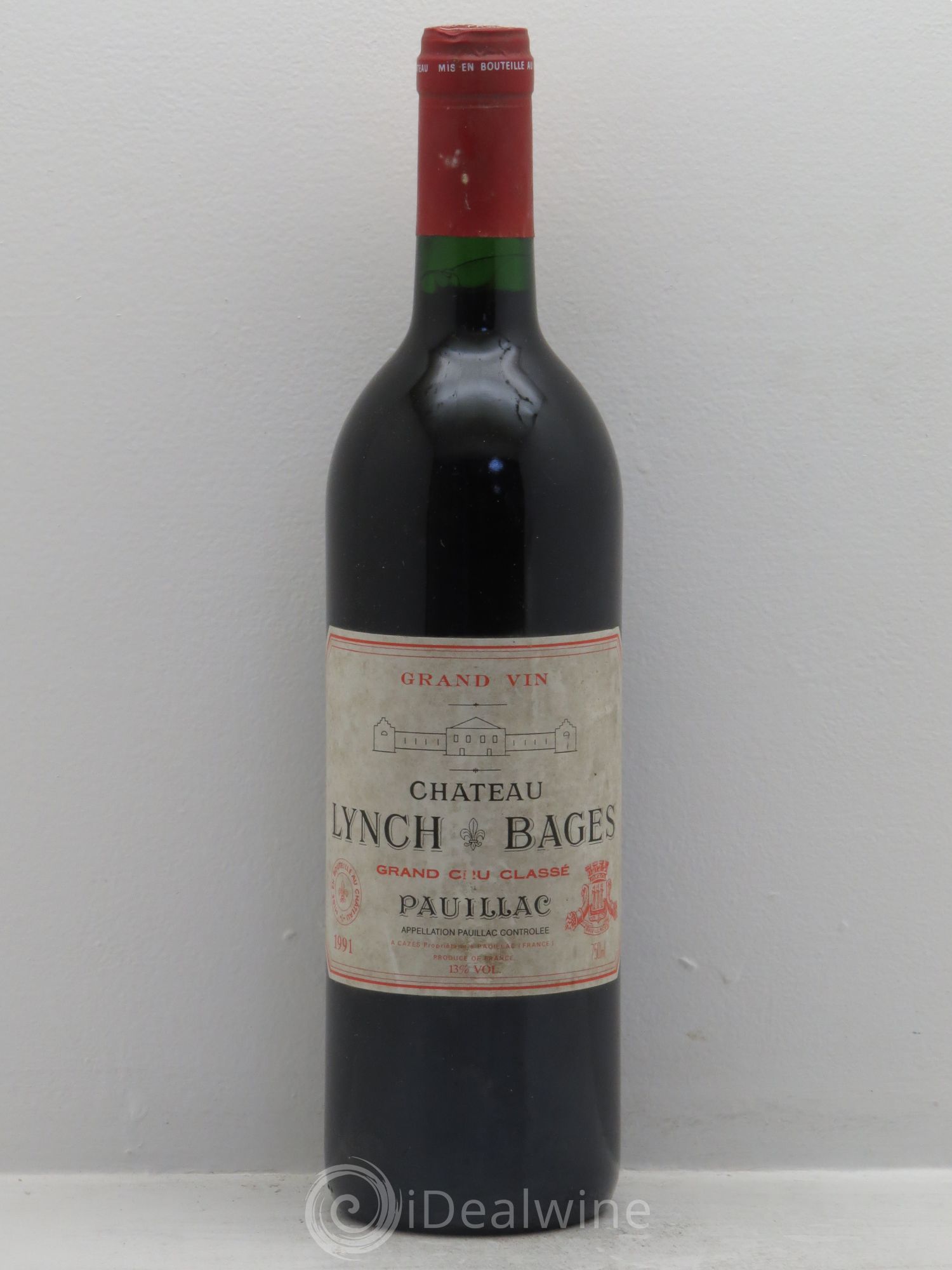 Château Lynch Bages 5ème Grand Cru Classé 1991 - Lot de 1 bouteille - 0
