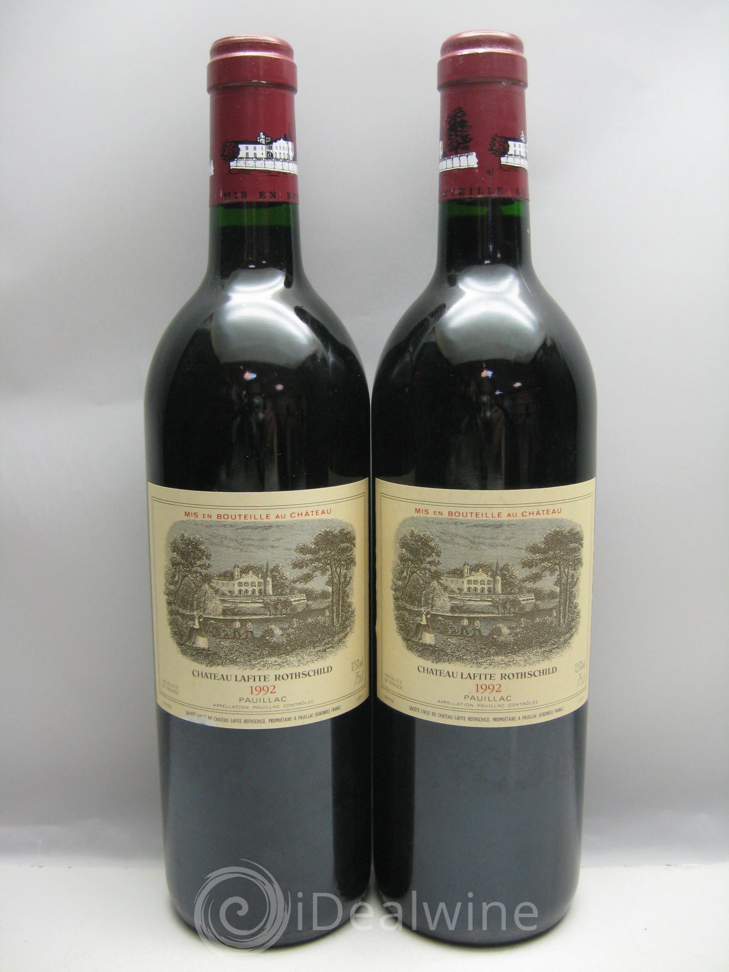 Château Lafite Rothschild 1er Grand Cru Classé 1992 - Lot de 12 bouteilles - 2