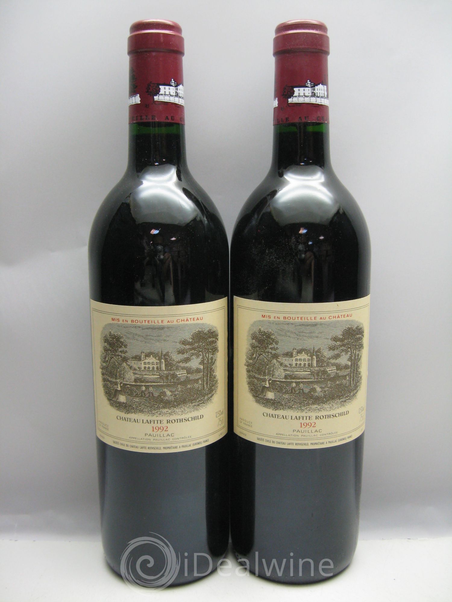 Château Lafite Rothschild 1er Grand Cru Classé 1992 - Lot de 12 bouteilles - 3