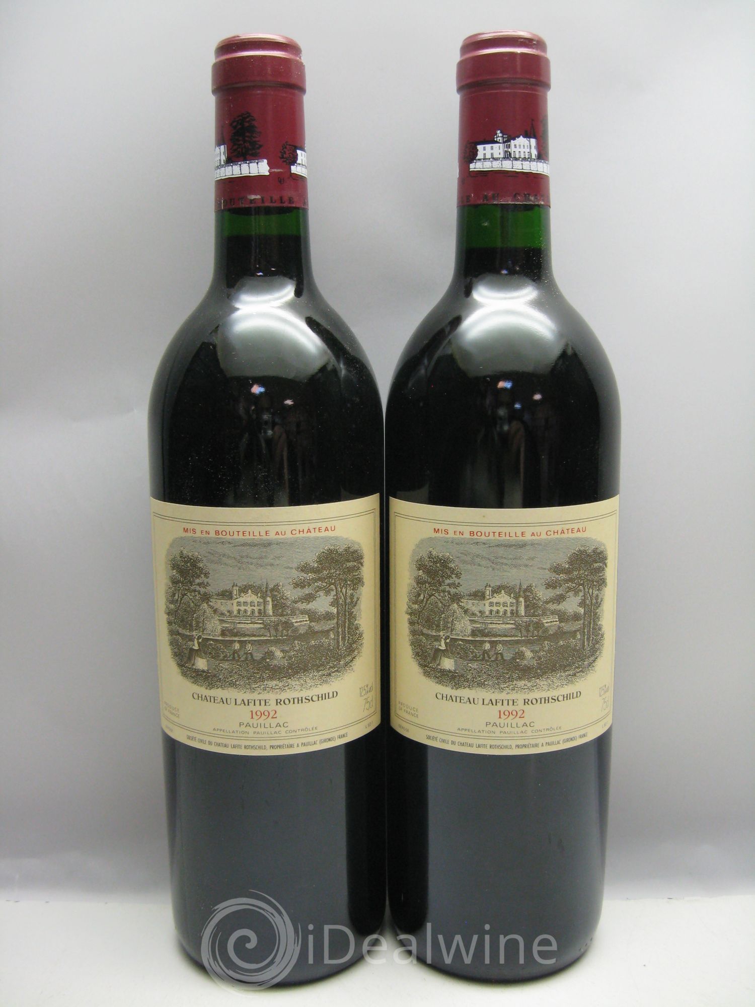 Château Lafite Rothschild 1er Grand Cru Classé 1992 - Lot de 12 bouteilles - 4