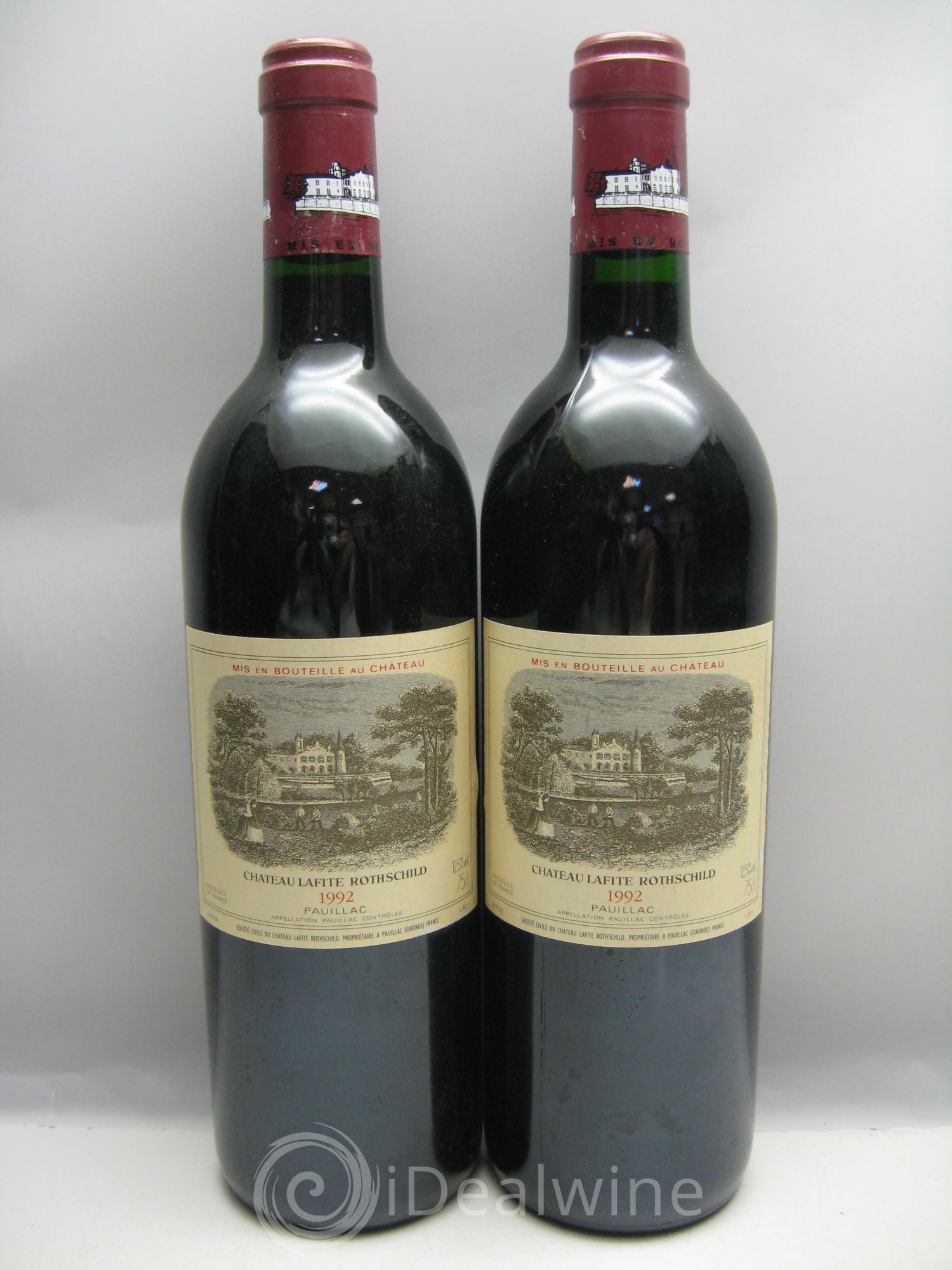 Château Lafite Rothschild 1er Grand Cru Classé 1992 - Lot de 12 bouteilles - 5