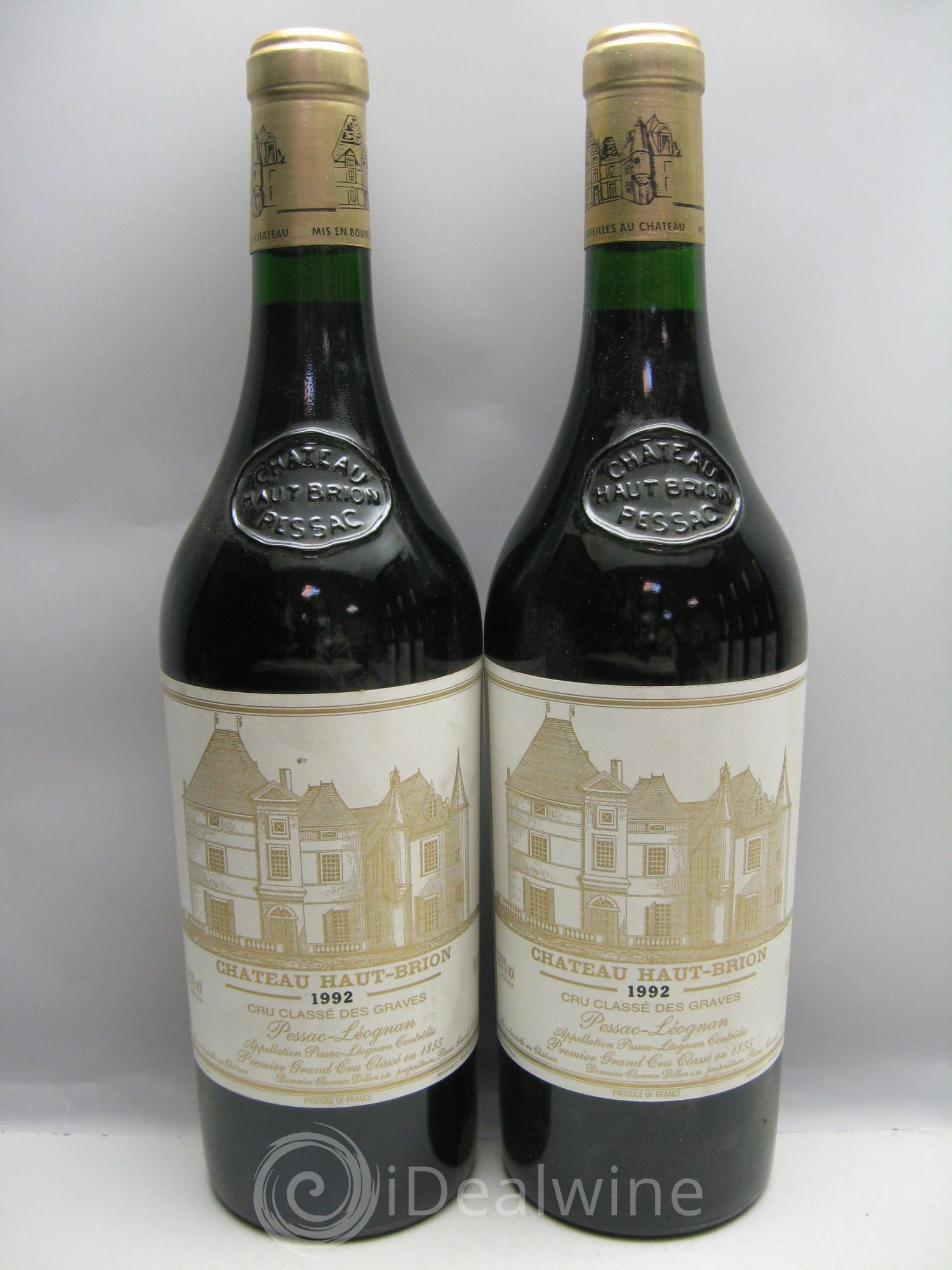 Château Haut Brion 1er Grand Cru Classé 1992 - Lot de 6 bouteilles - 0