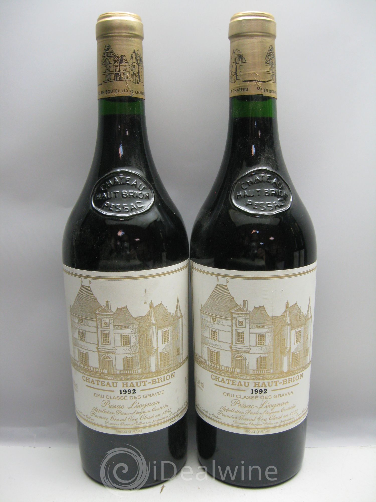 Château Haut Brion 1er Grand Cru Classé 1992 - Lot de 6 bouteilles - 1
