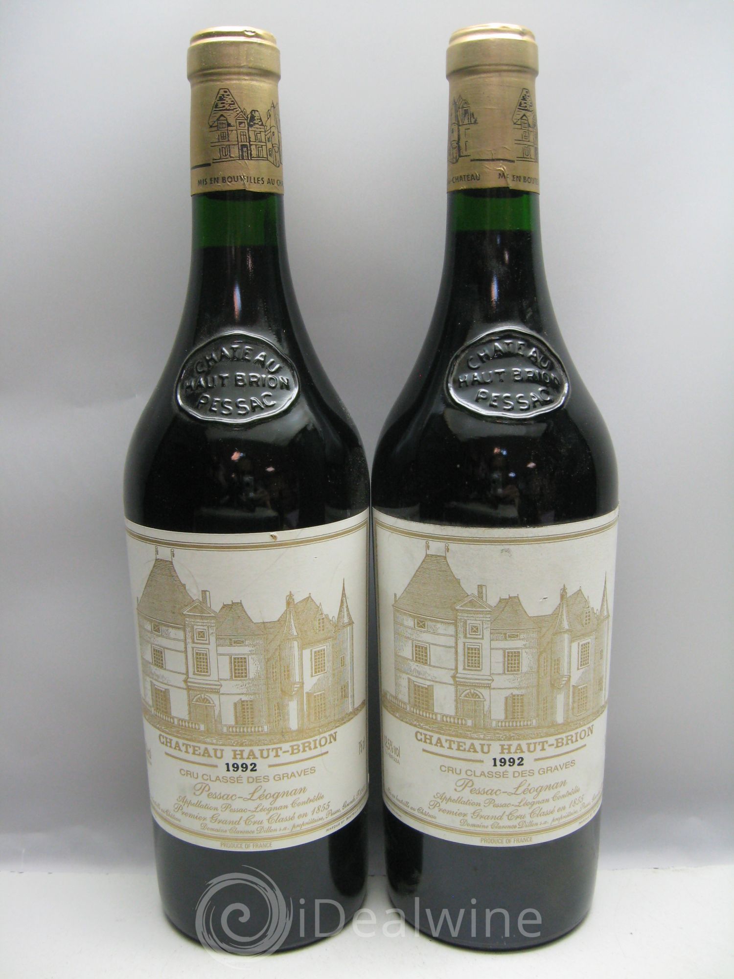 Château Haut Brion 1er Grand Cru Classé 1992 - Lot de 6 bouteilles - 2
