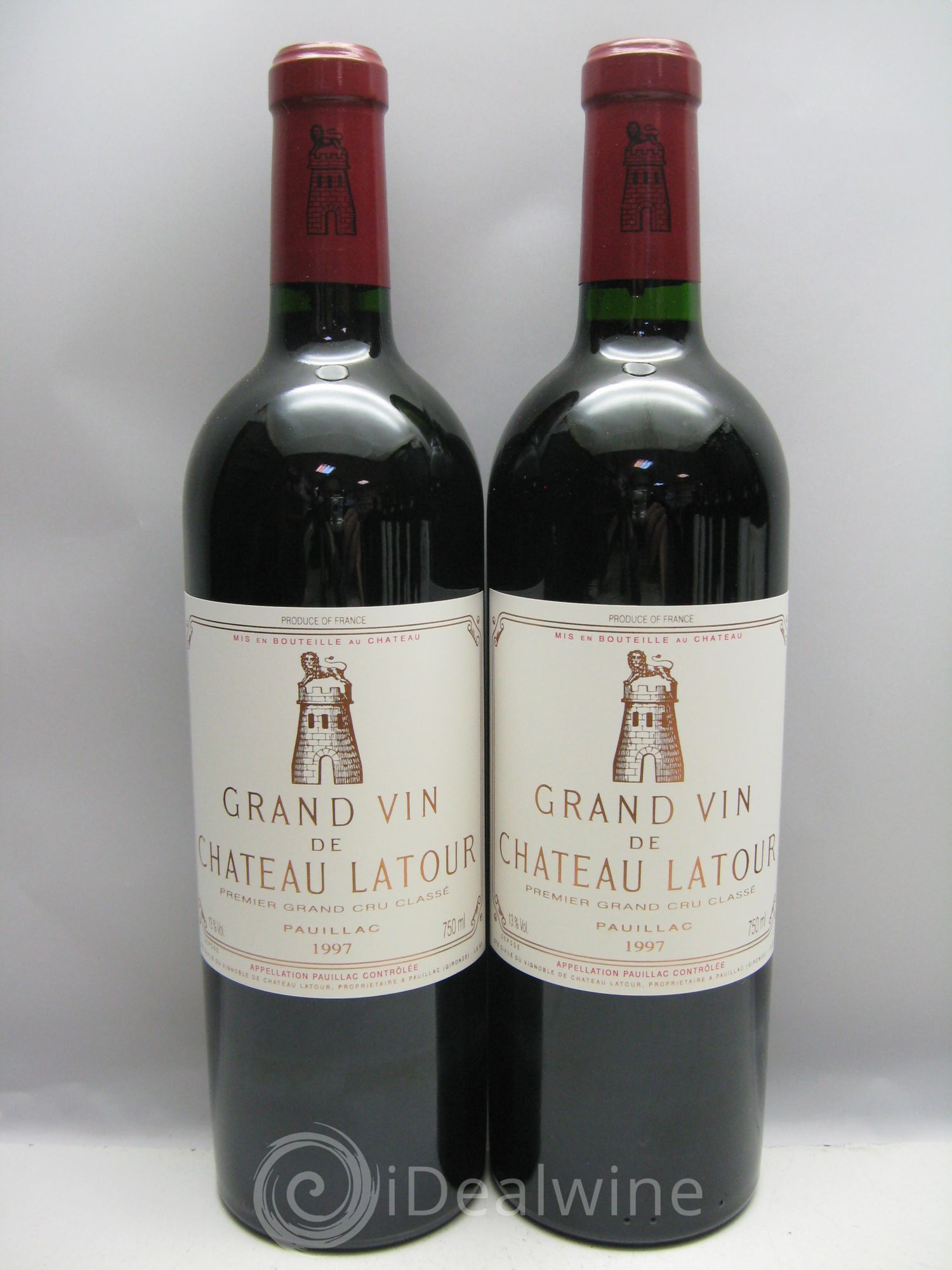 Château Latour 1er Grand Cru Classé 1997 - Lot de 12 bouteilles - 0