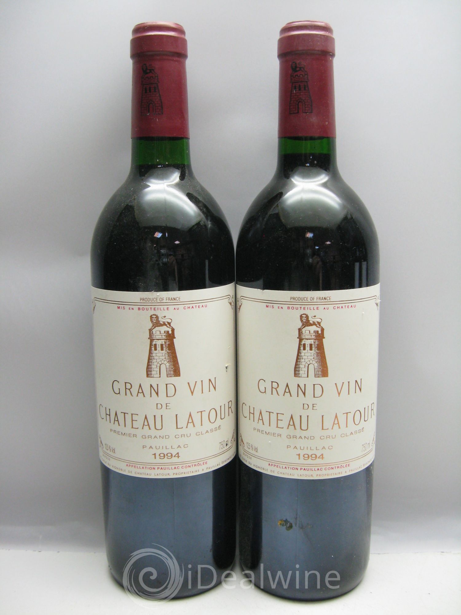 Château Latour 1er Grand Cru Classé 1994 - Lot de 6 bouteilles - 1