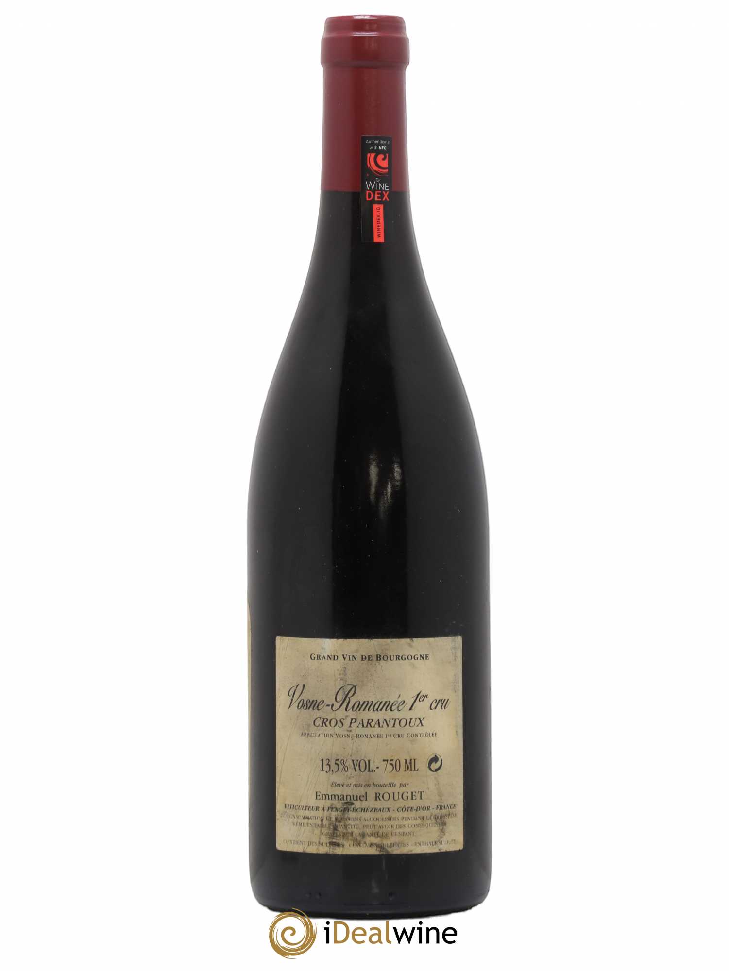 Vosne-Romanée 1er Cru Cros Parantoux Emmanuel Rouget 2008 - Lot de 1 bouteille - 1