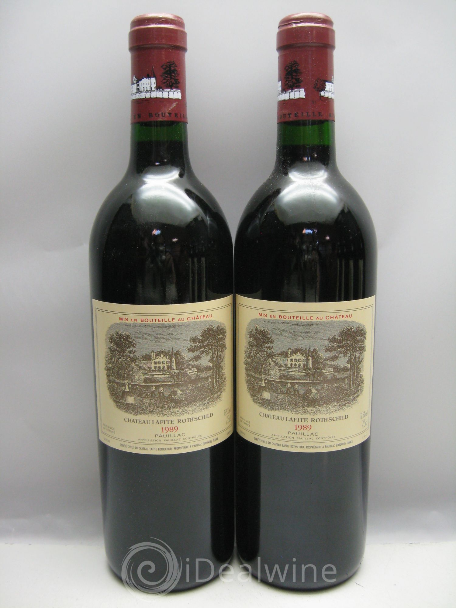 Château Lafite Rothschild 1er Grand Cru Classé 1989 - Lot de 6 bouteilles - 0