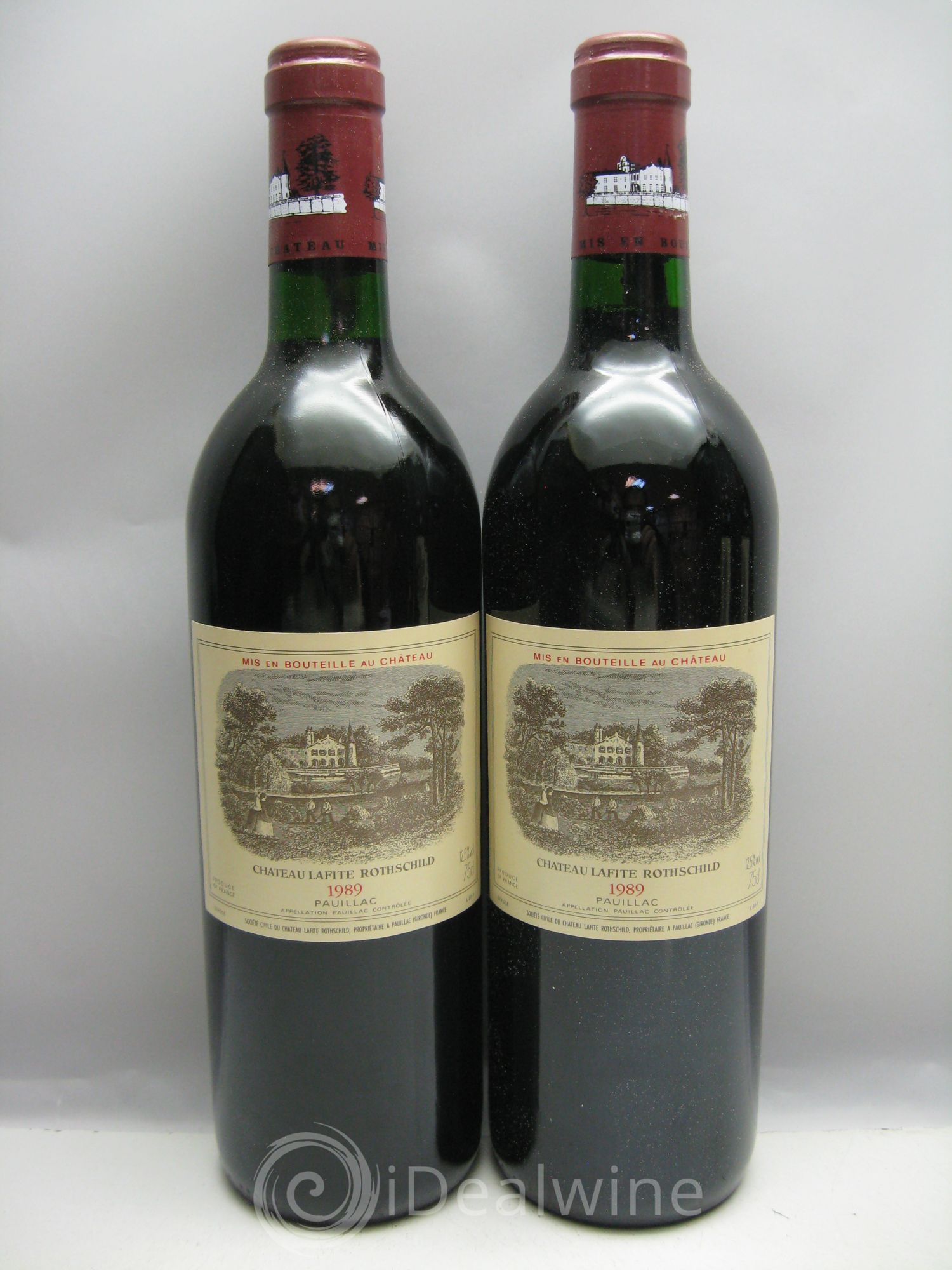 Château Lafite Rothschild 1er Grand Cru Classé 1989 - Lot de 6 bouteilles - 1