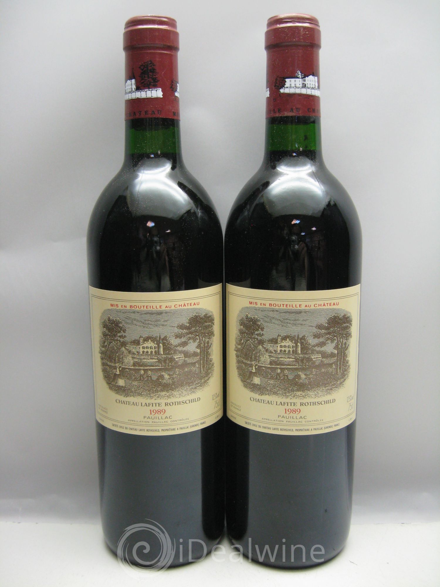 Château Lafite Rothschild 1er Grand Cru Classé 1989 - Lot de 6 bouteilles - 2