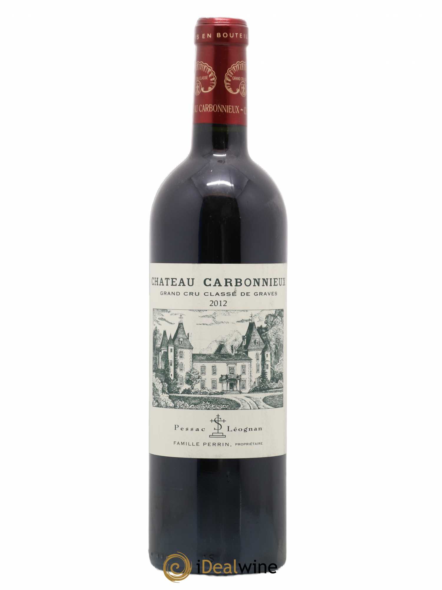 Château Carbonnieux Cru Classé de Graves 2012 - Lot de 1 bouteille - 0