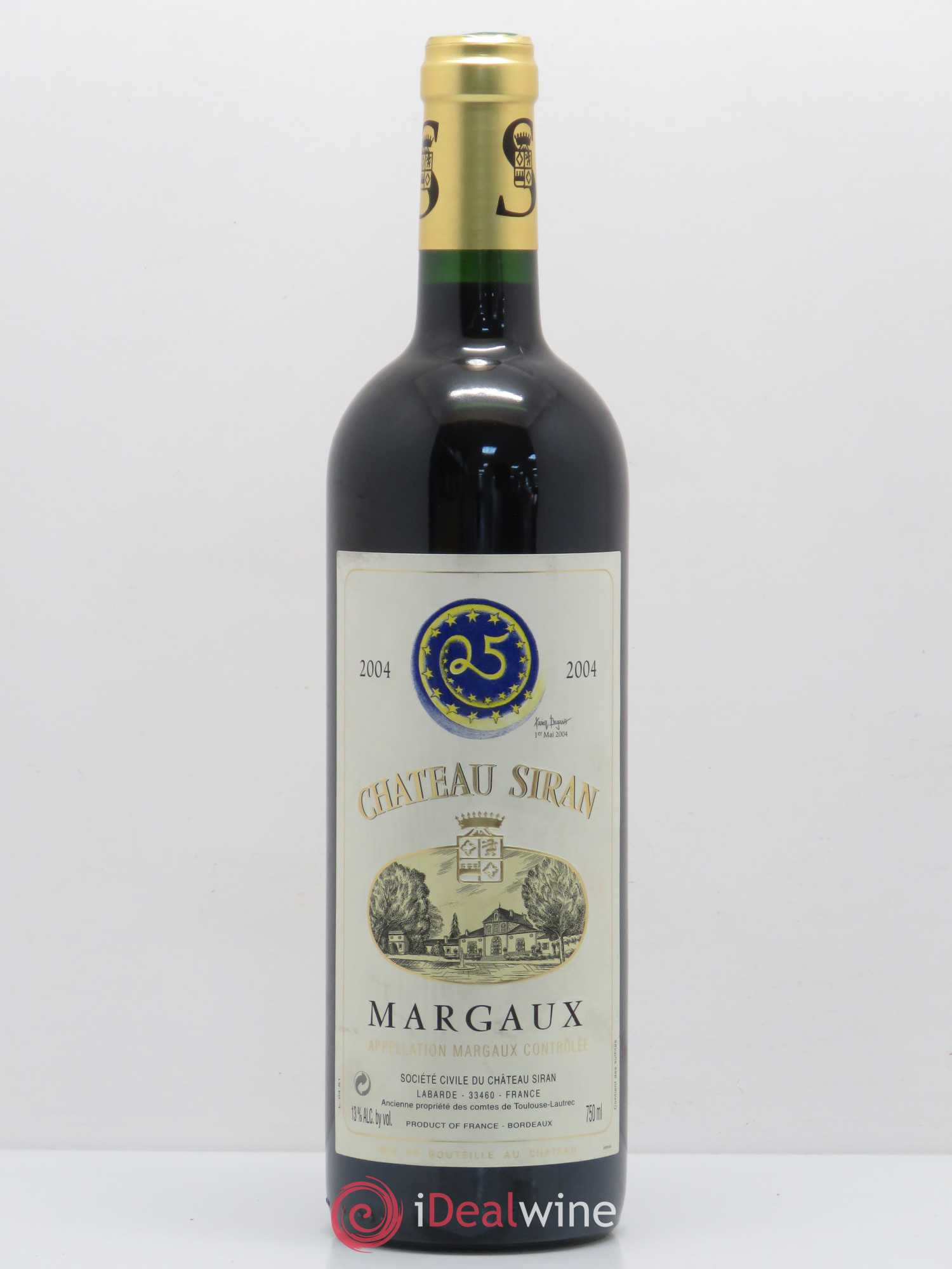 Château Siran 2004 - Lot de 1 bouteille - 0