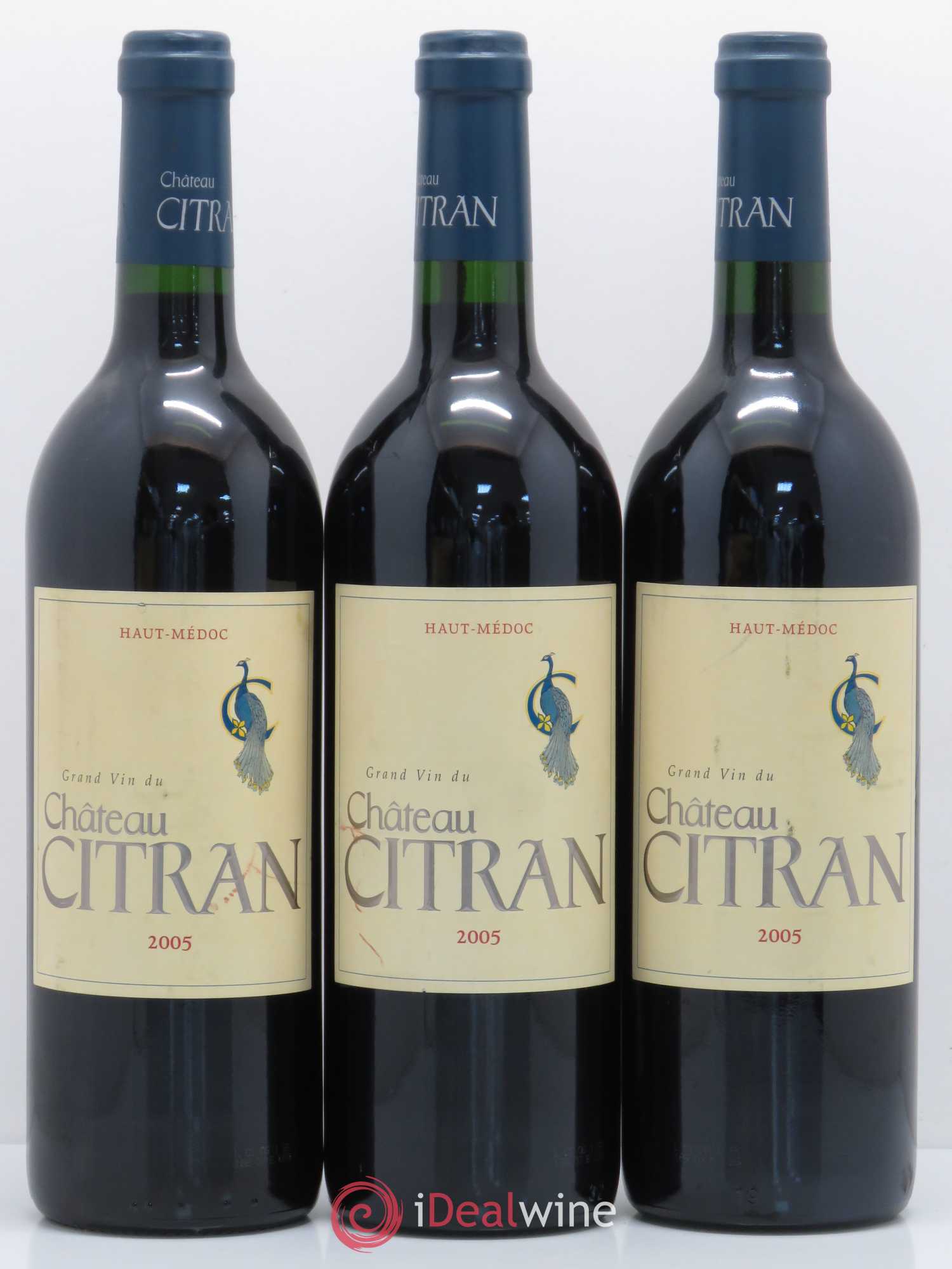 Château Citran Cru Bourgeois 2005 - Lot de 3 bouteilles - 0