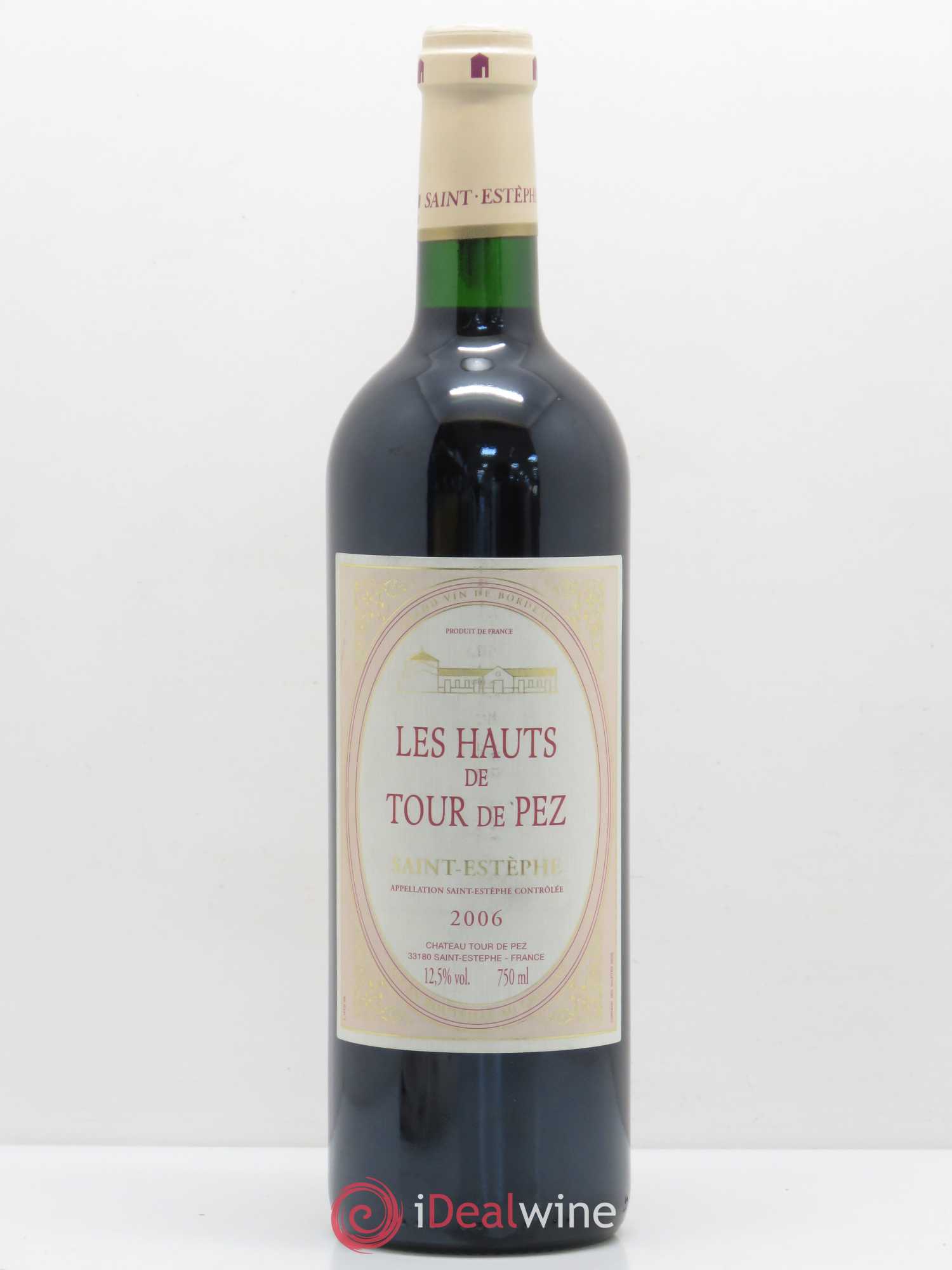 Saint-Estèphe Les Hauts de Tour de Pez 2006 - Posten von 1 Flasche - 0