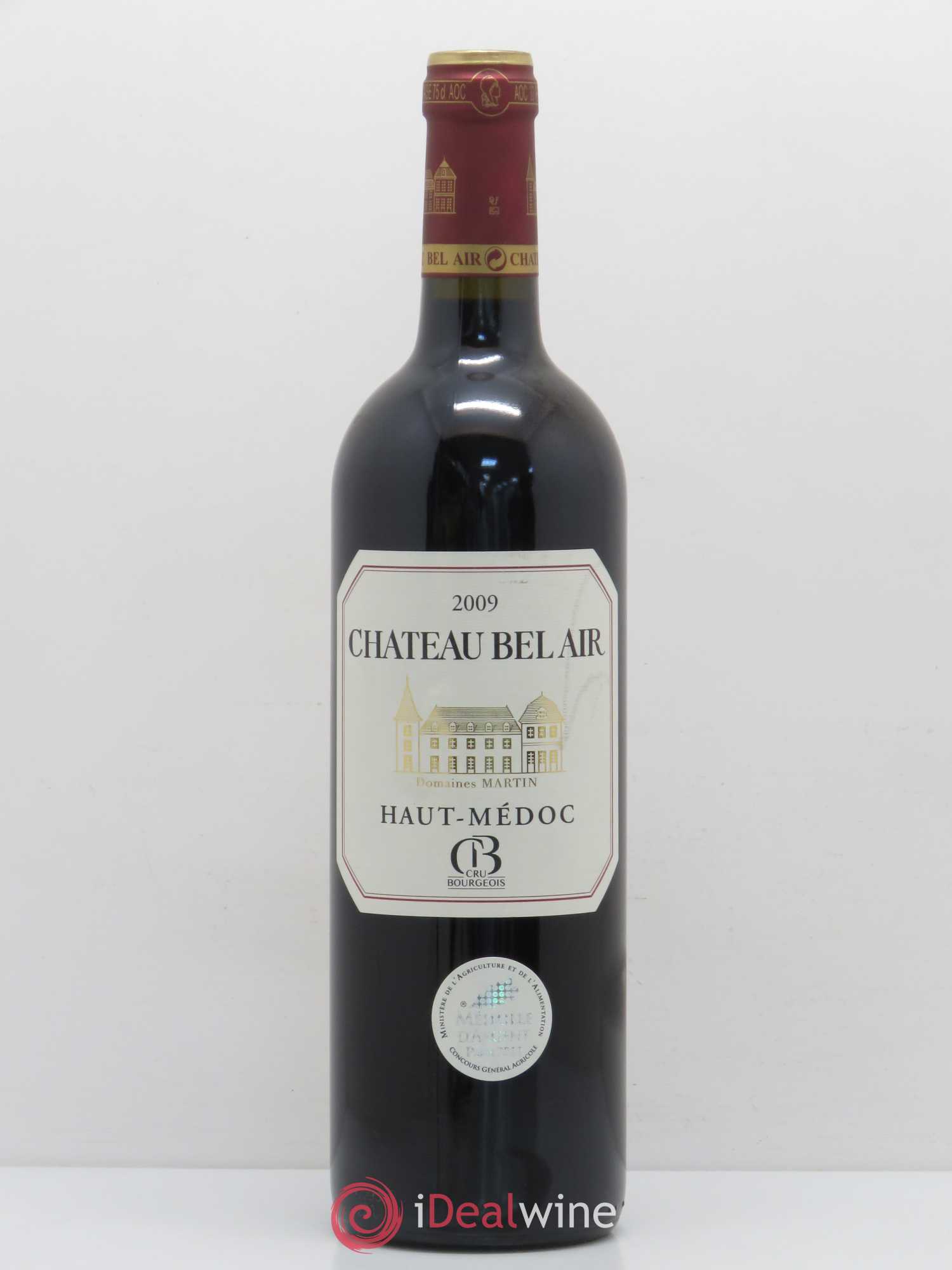 Château Bel Air (sans prix de réserve) 2009 - Posten von 1 Flasche - 0