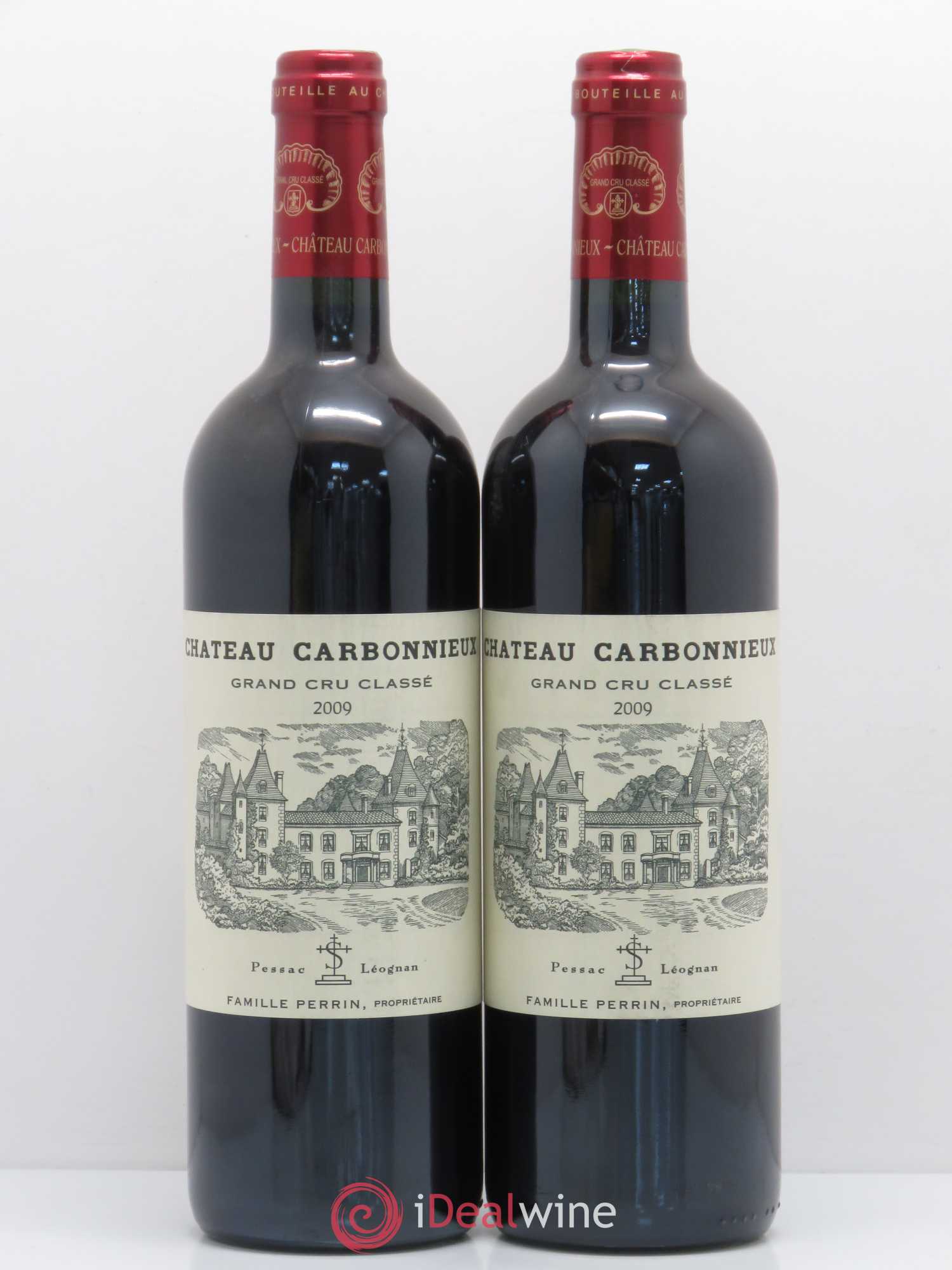 Château Carbonnieux Cru Classé de Graves 2009 - Lot de 2 bouteilles - 0