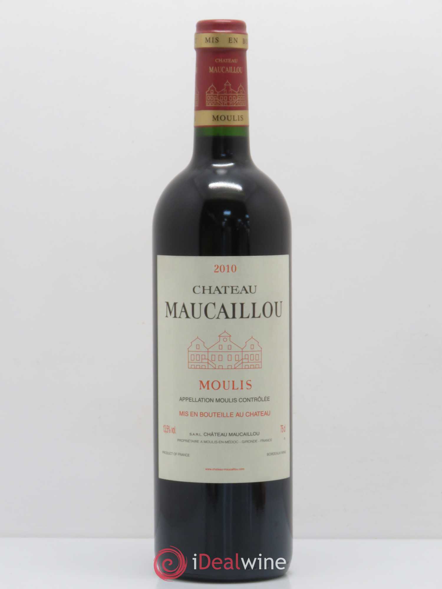 Château Maucaillou 2010 - Lot de 1 bouteille - 0