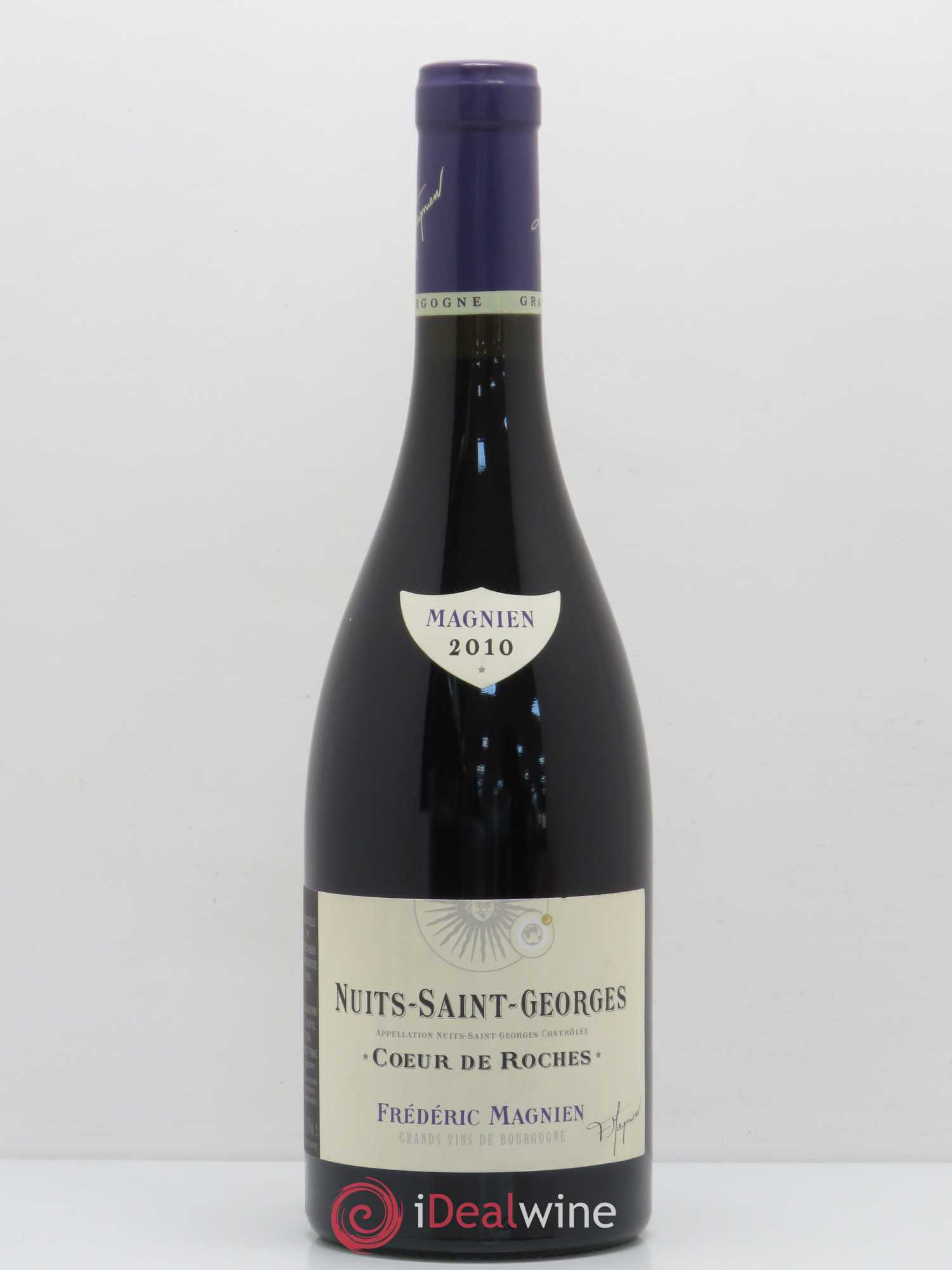 Nuits-Saint-Georges Coeur de Roches Frédéric Magnien 2010 - Lot de 1 bouteille - 0