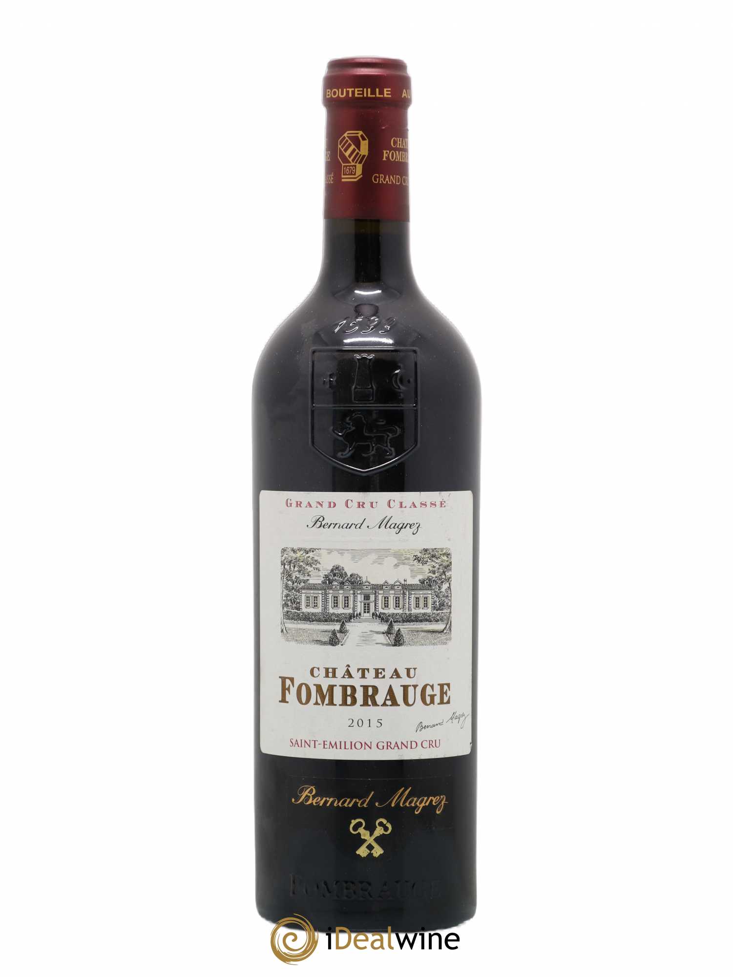 Château Fombrauge Grand Cru Classé 2015 - Lot de 1 bouteille - 0