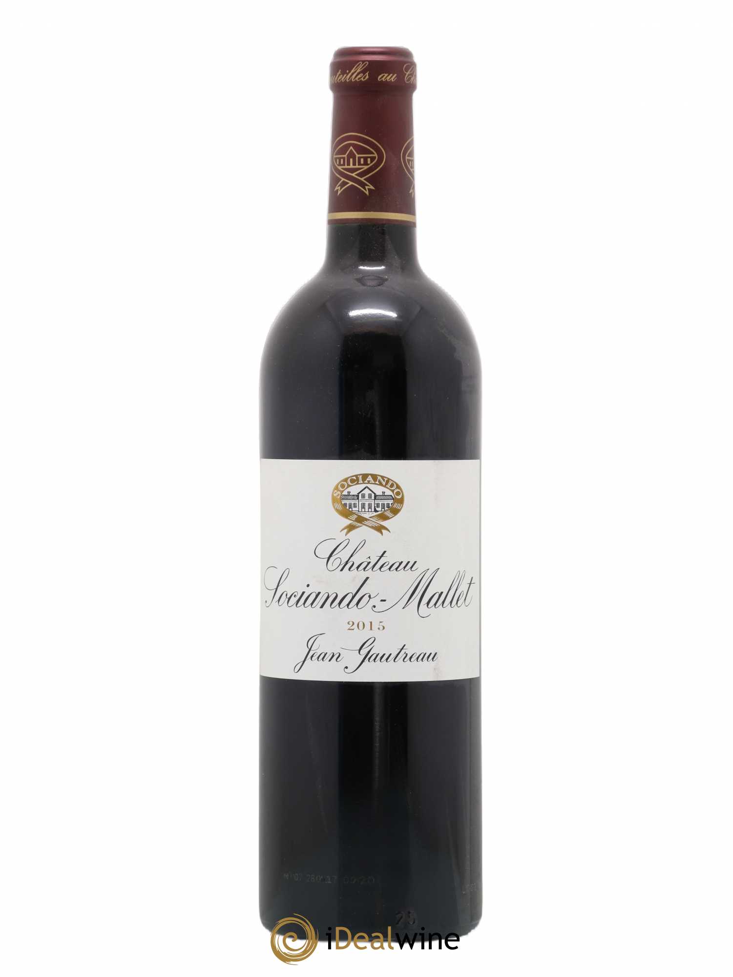 Château Sociando Mallet 2015 - Lot de 1 bouteille - 0