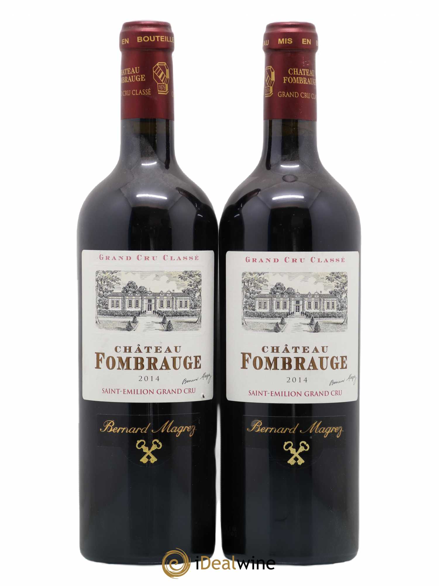 Château Fombrauge Grand Cru Classé 2014 - Lot de 2 bouteilles - 0