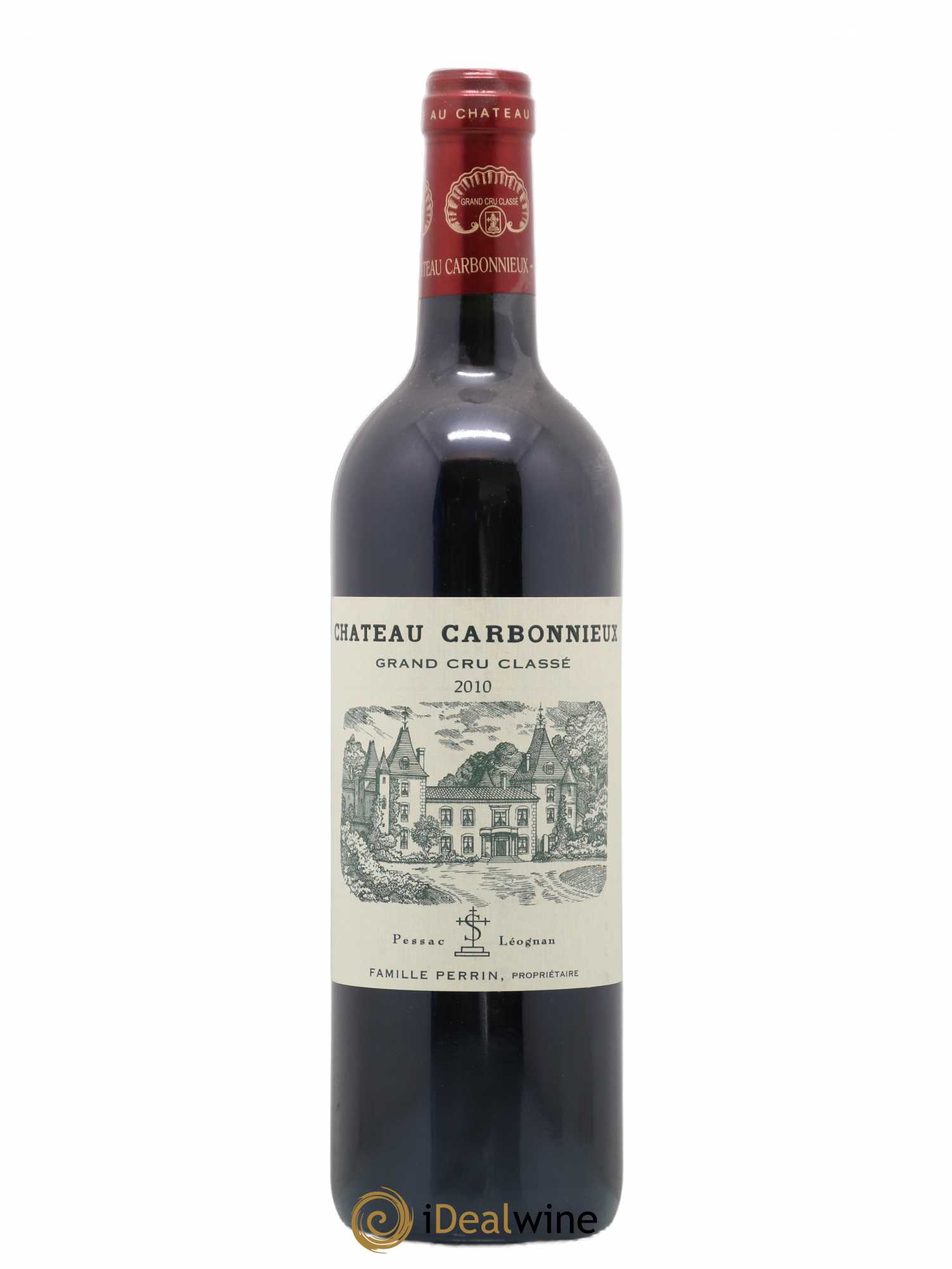 Château Carbonnieux Cru Classé de Graves 2010 - Lot de 1 bouteille - 0