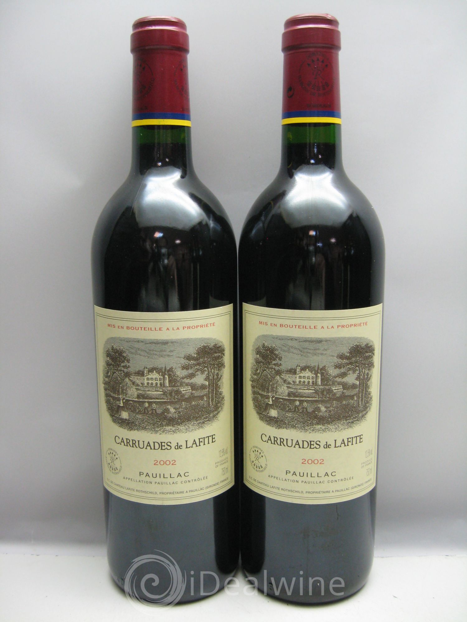 Carruades de Lafite Rothschild Second Vin 2002 - Lot de 12 bouteilles - 2