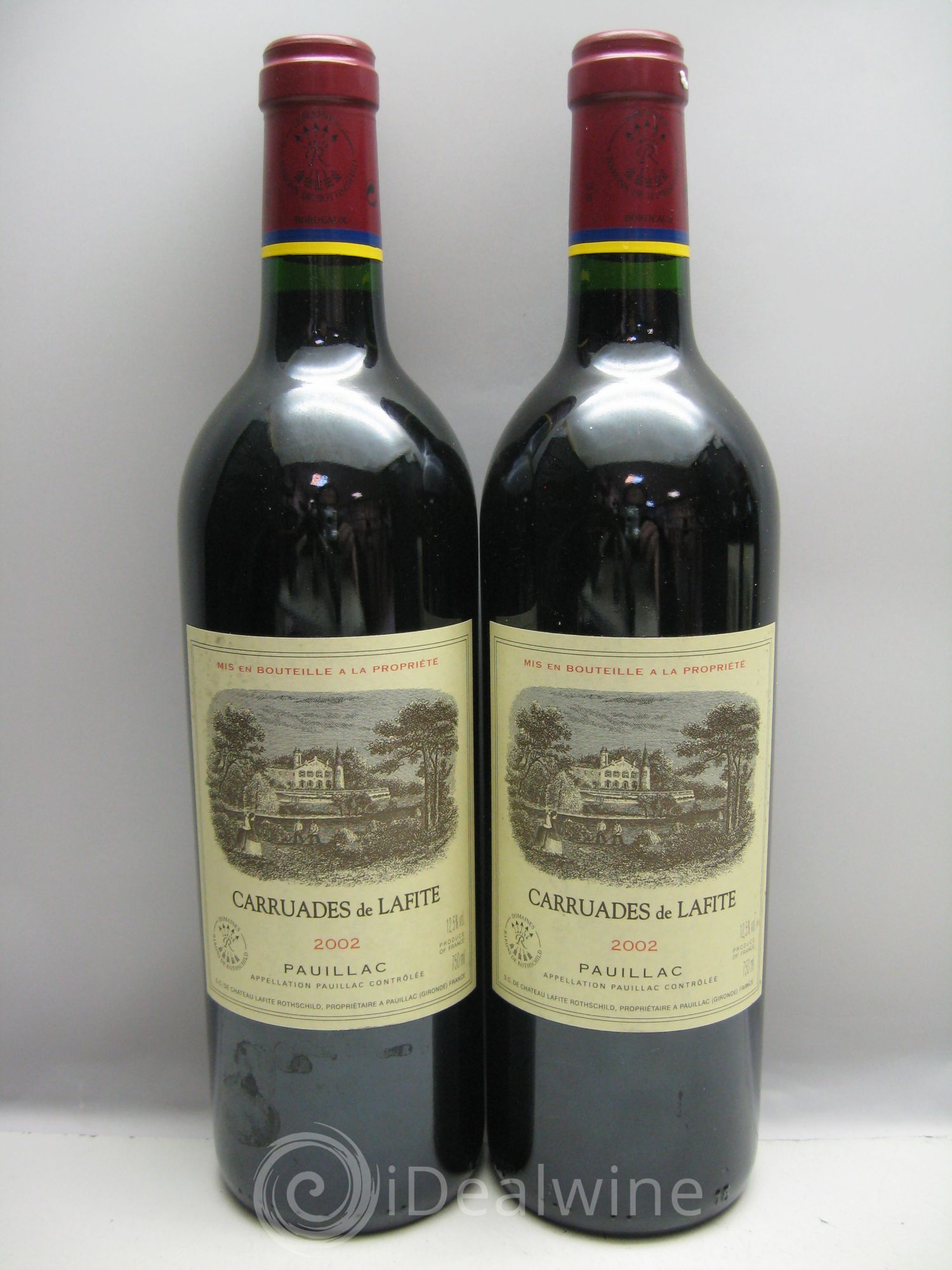 Carruades de Lafite Rothschild Second Vin 2002 - Lot de 12 bouteilles - 4