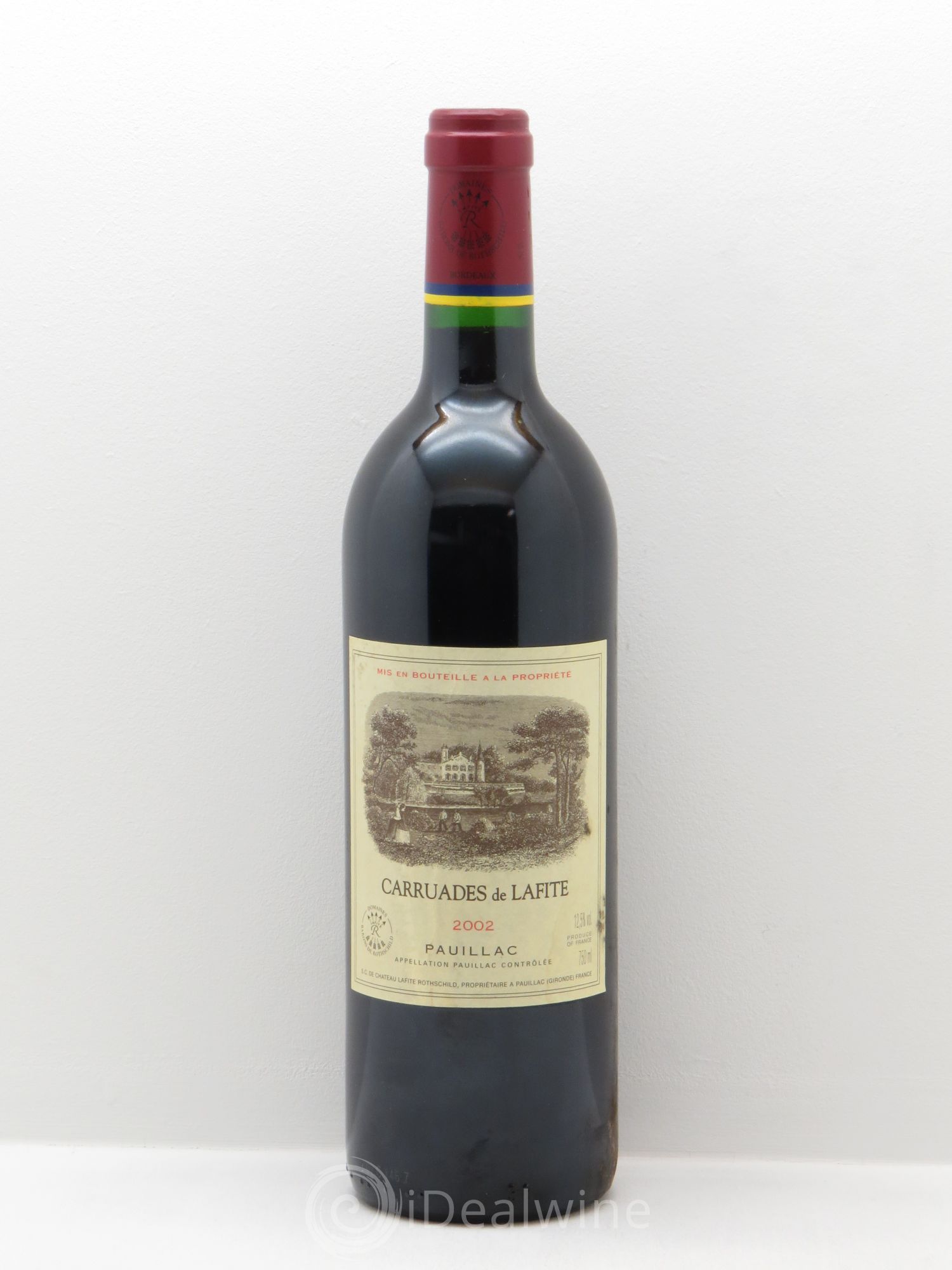 Carruades de Lafite Rothschild Second Vin 2002 - Lot de 1 bouteille - 0