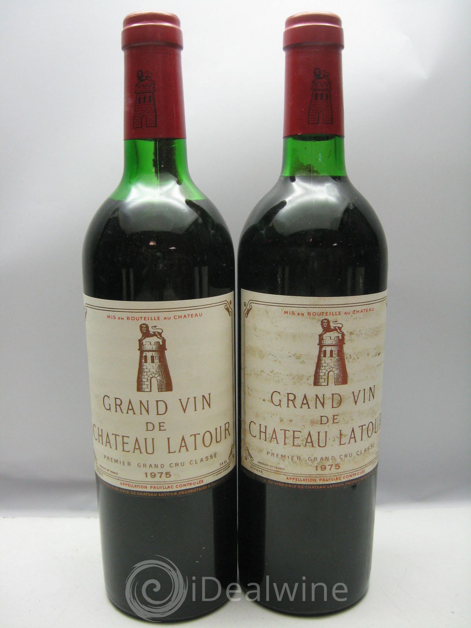 Château Latour 1er Grand Cru Classé 1975 - Lot de 12 bouteilles - 3