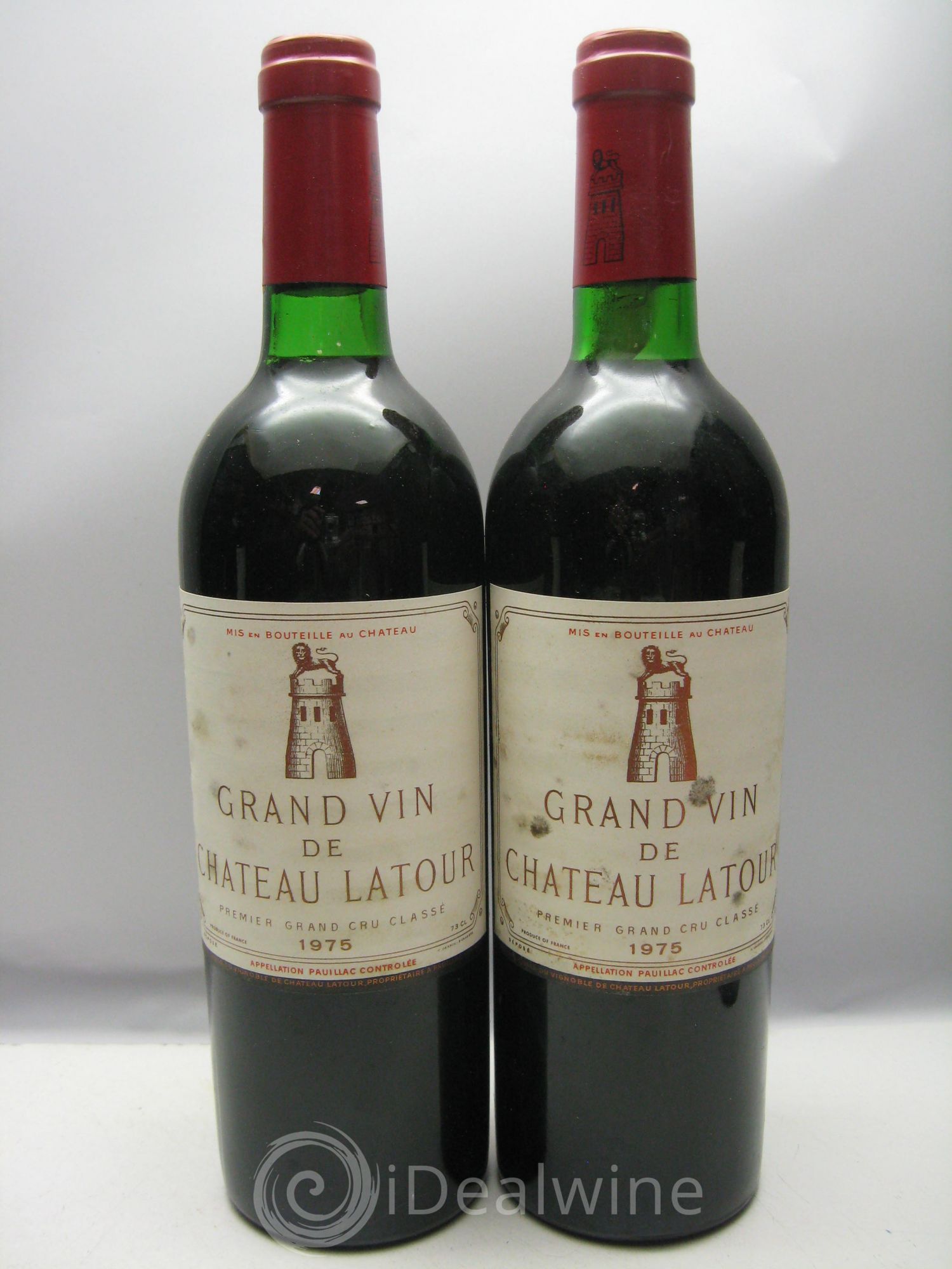 Château Latour 1er Grand Cru Classé 1975 - Lot de 12 bouteilles - 5